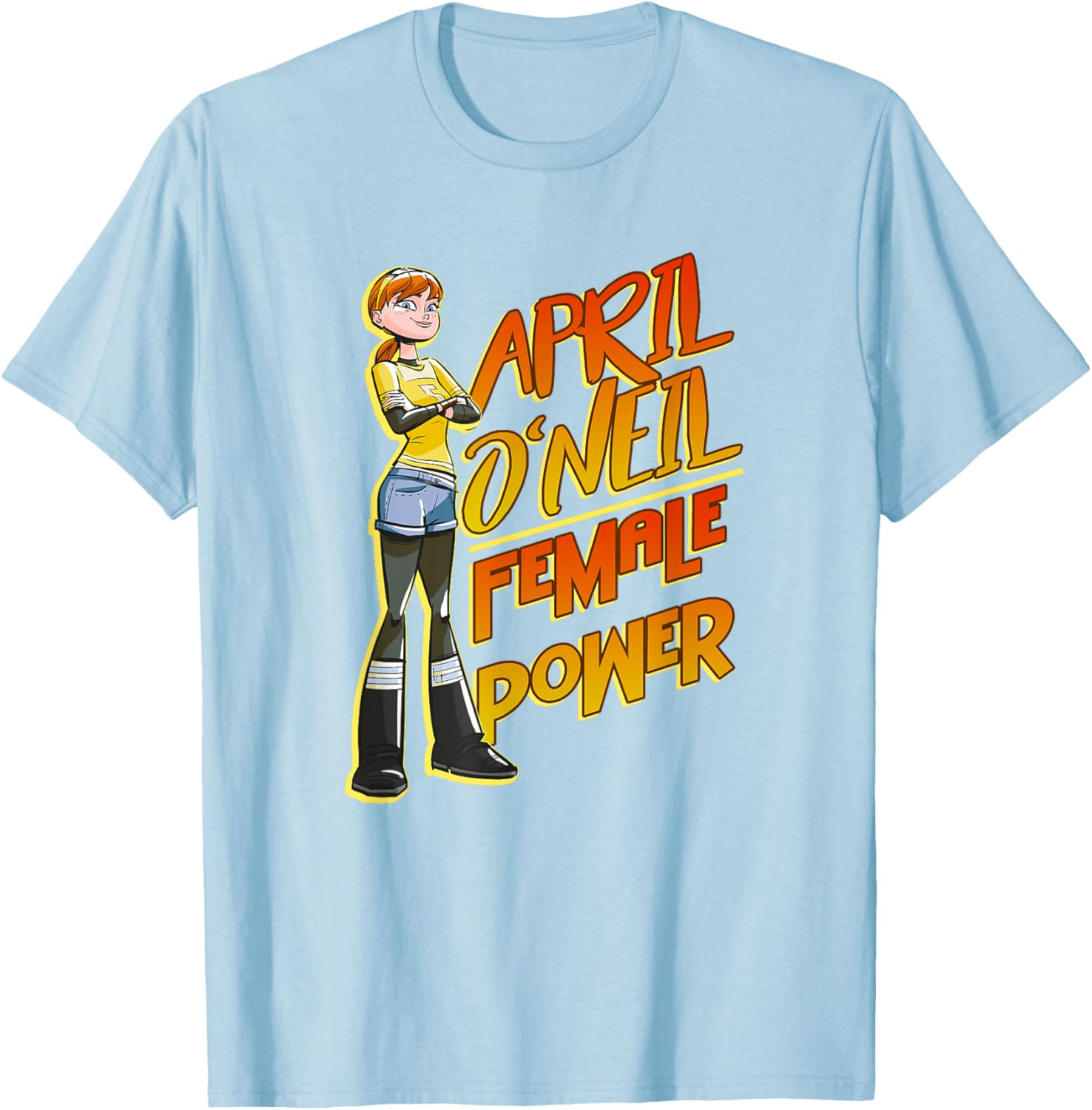 Mademark Teenage Mutant Ninja Turtles April O'Neill Women's T-Shirt - 12