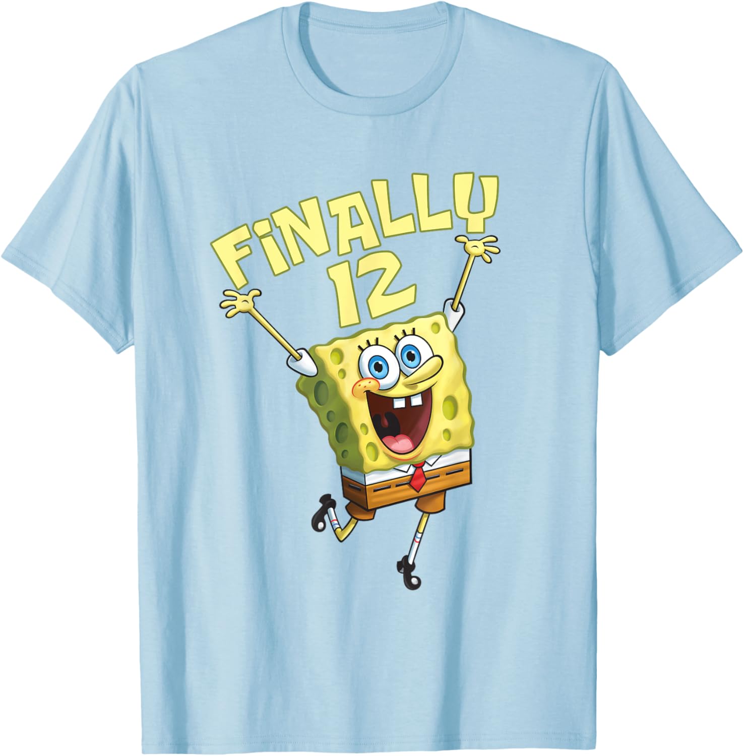 Mademark x SpongeBob SquarePants 12th Birthday T-Shirt for Kids - 13