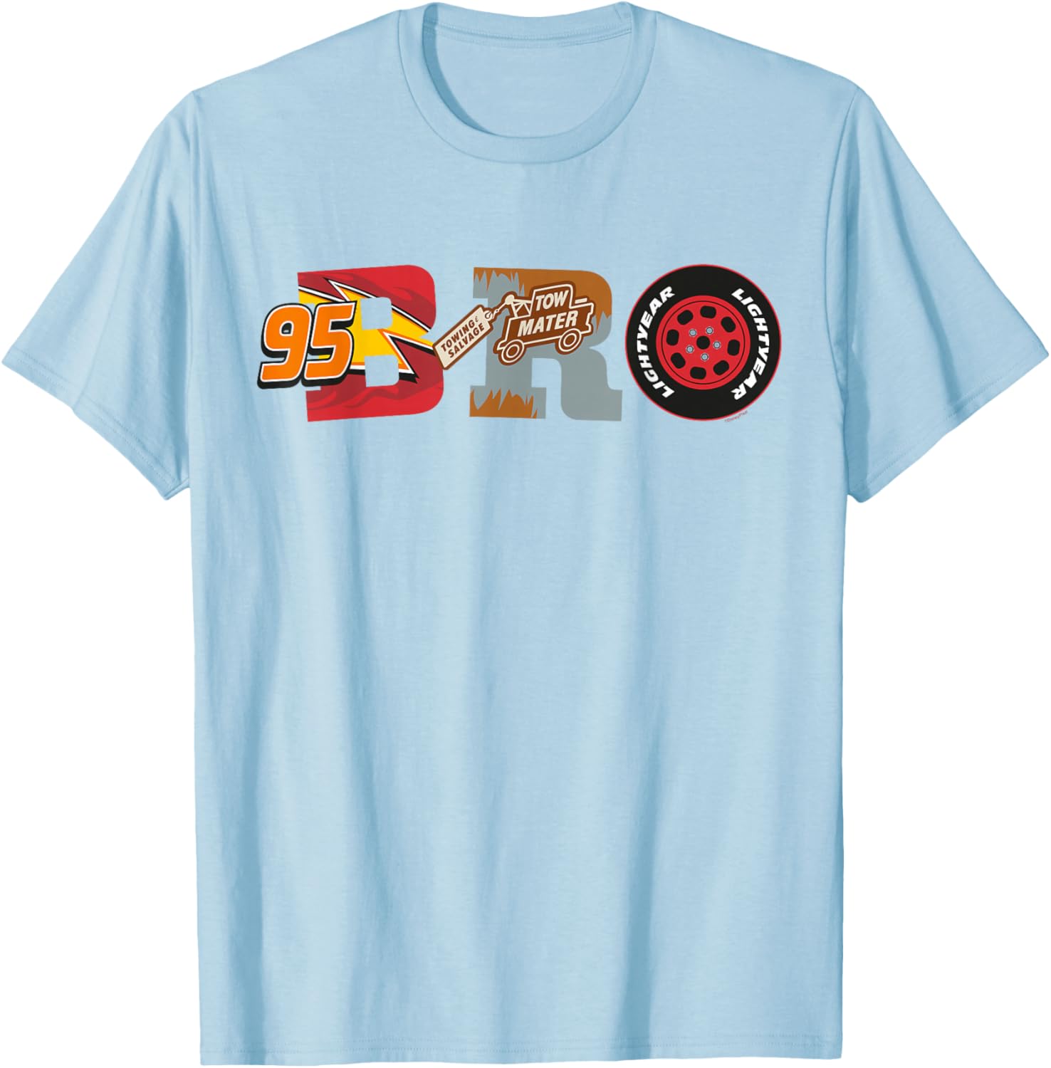 Disney Pixar Cars Matching Brother Family Trip T-Shirt for Kids - 4