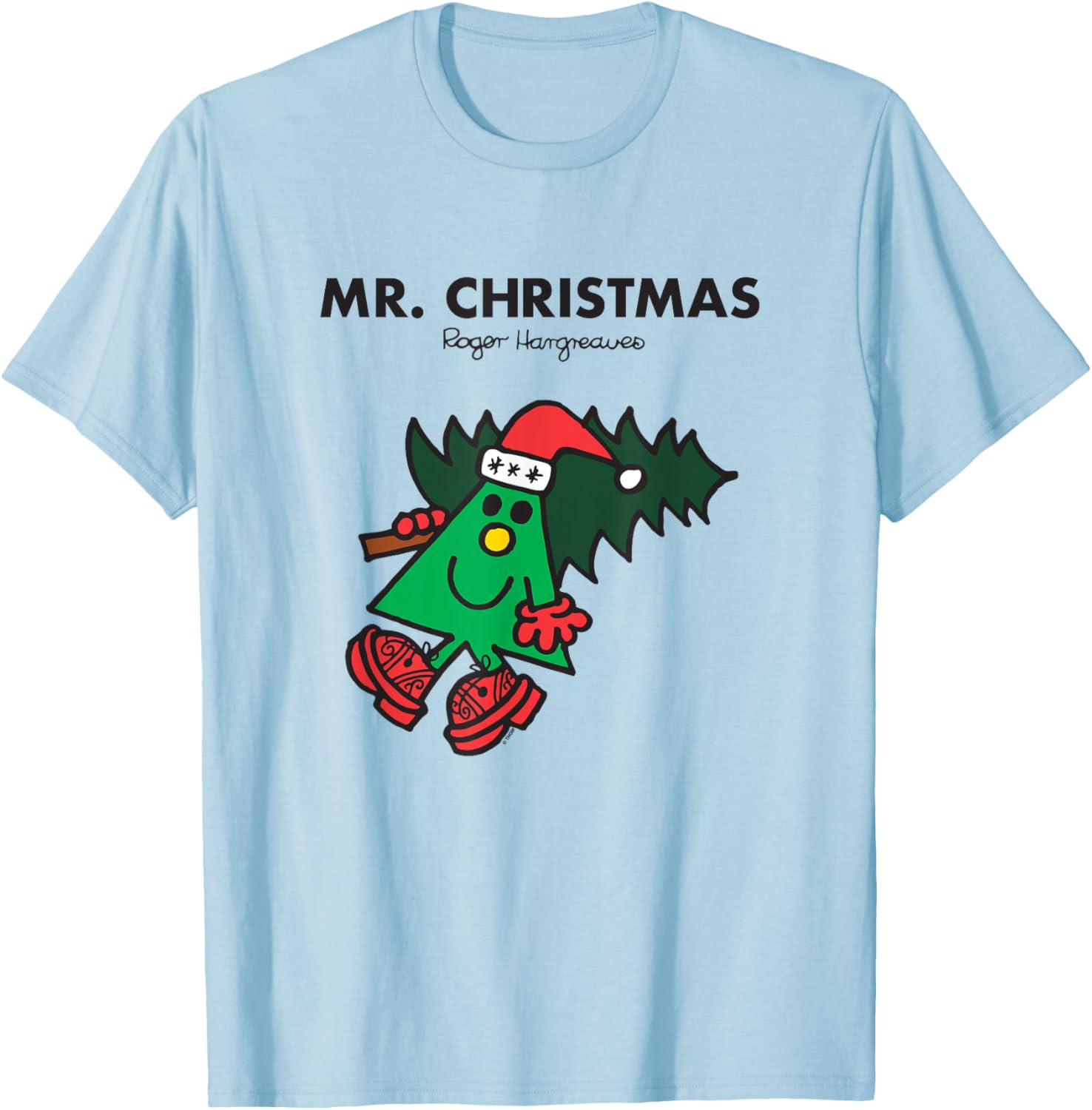 Mr. Men Mr. Christmas T-Shirt Fun Holiday Apparel for Kids and Adults - 4