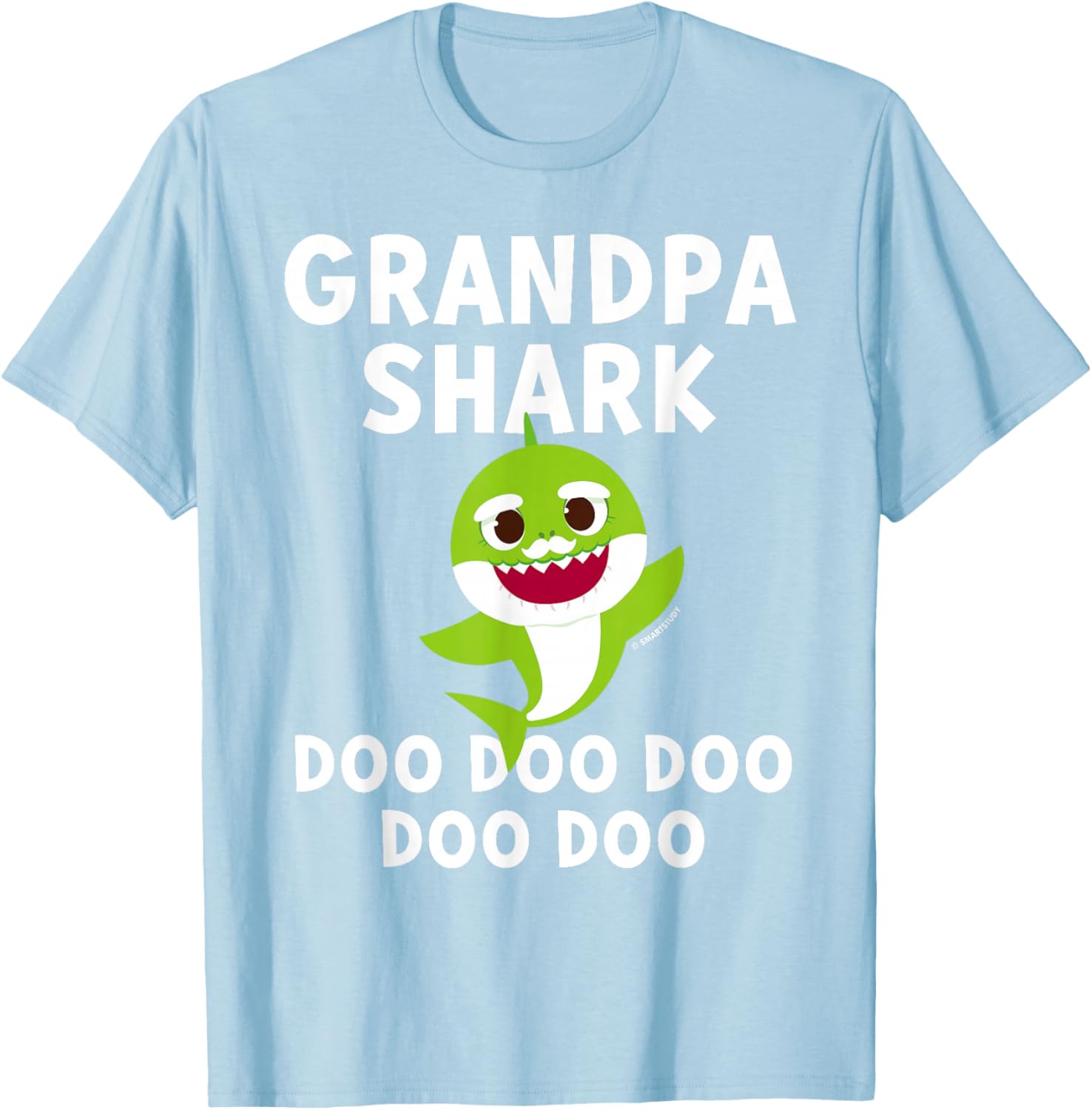 Pinkfong Grandpa Shark Official T-Shirt Fun Cute Kids Apparel - 9