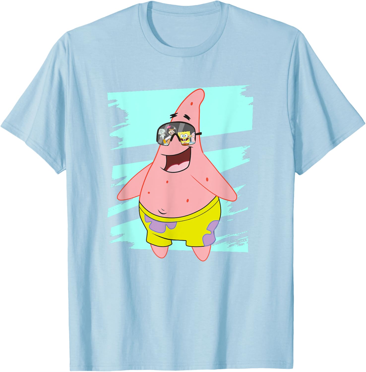 Mademark Patrick Star Sunglasses T-Shirt Fun SpongeBob SquarePants Apparel - 14
