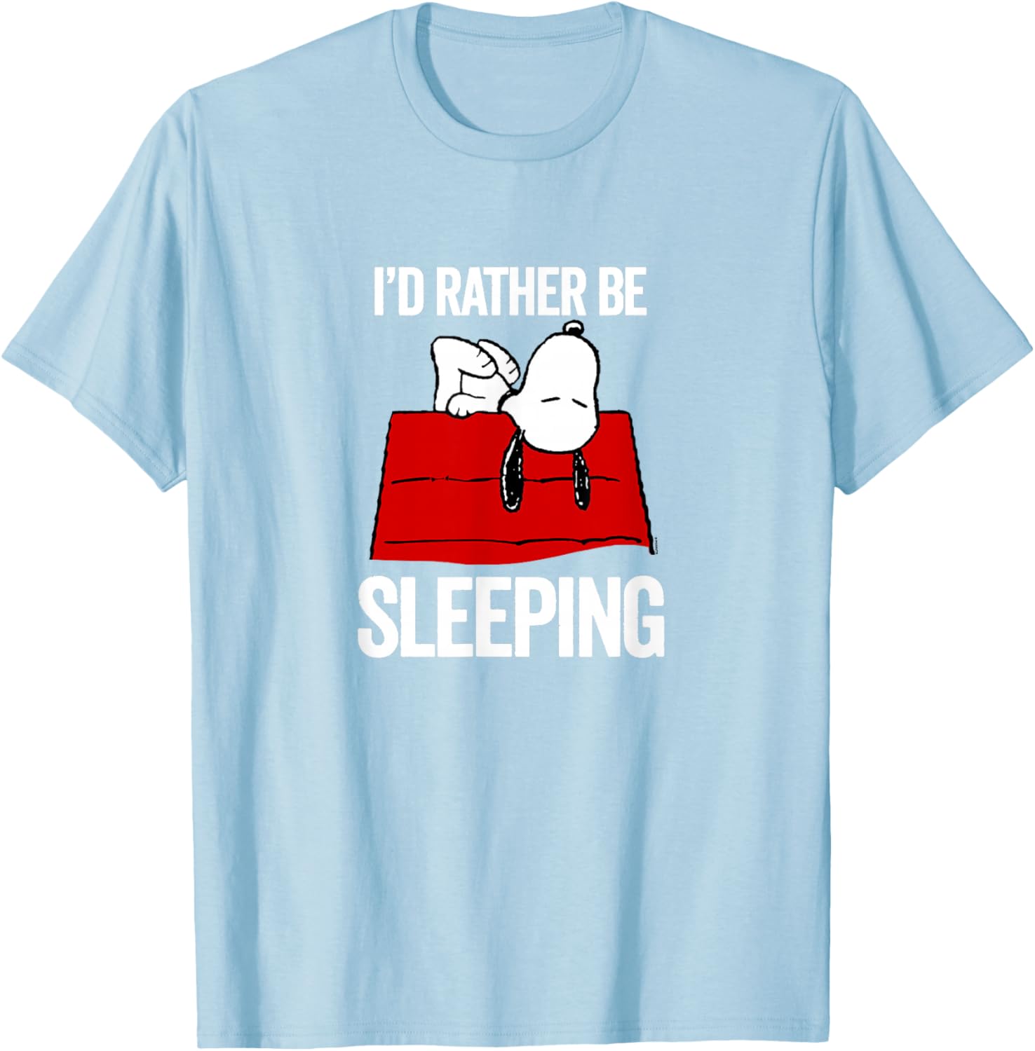 Peanuts Snoopy Still Sleeping T-Shirt Perfect for Relaxed Days - 1