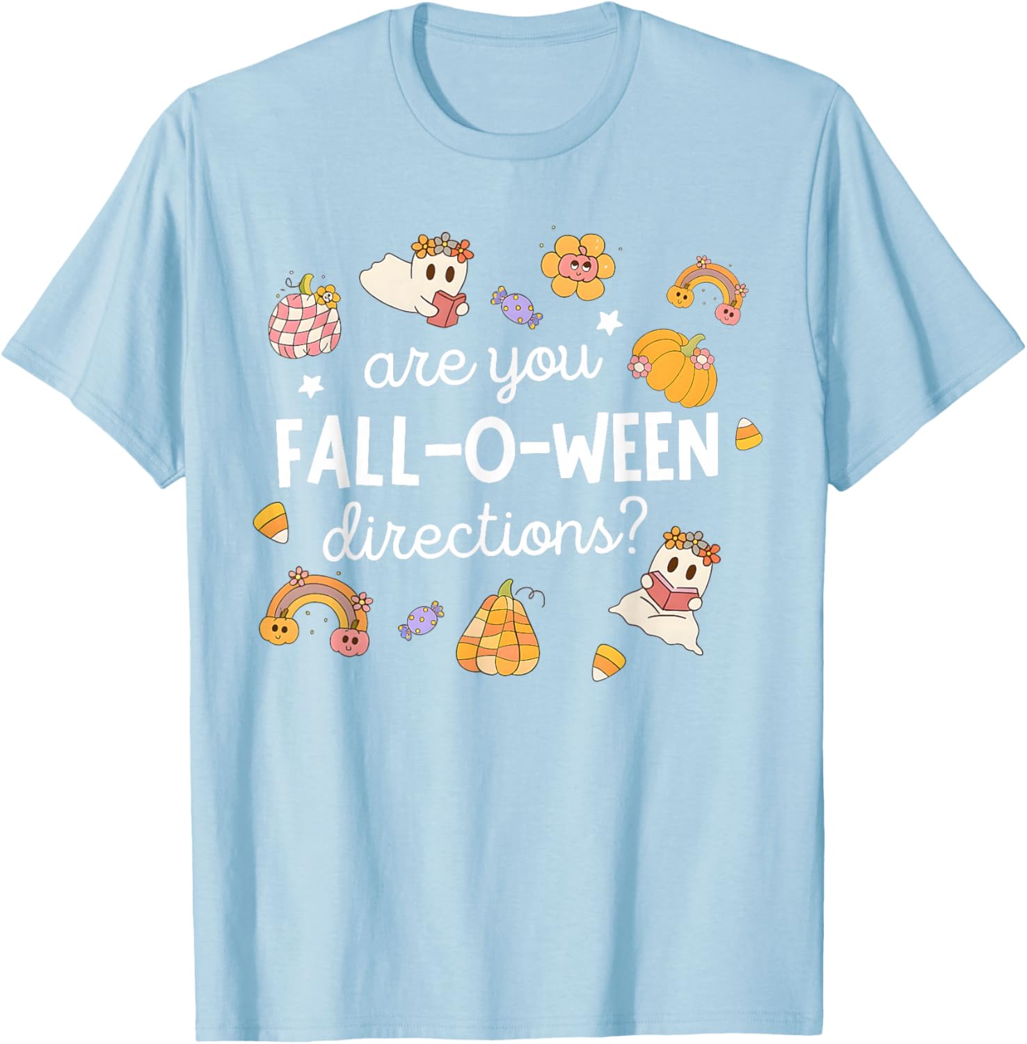 Funny Halloween Teacher Ghosts T-Shirt – Perfect for Fall Festivities - 3