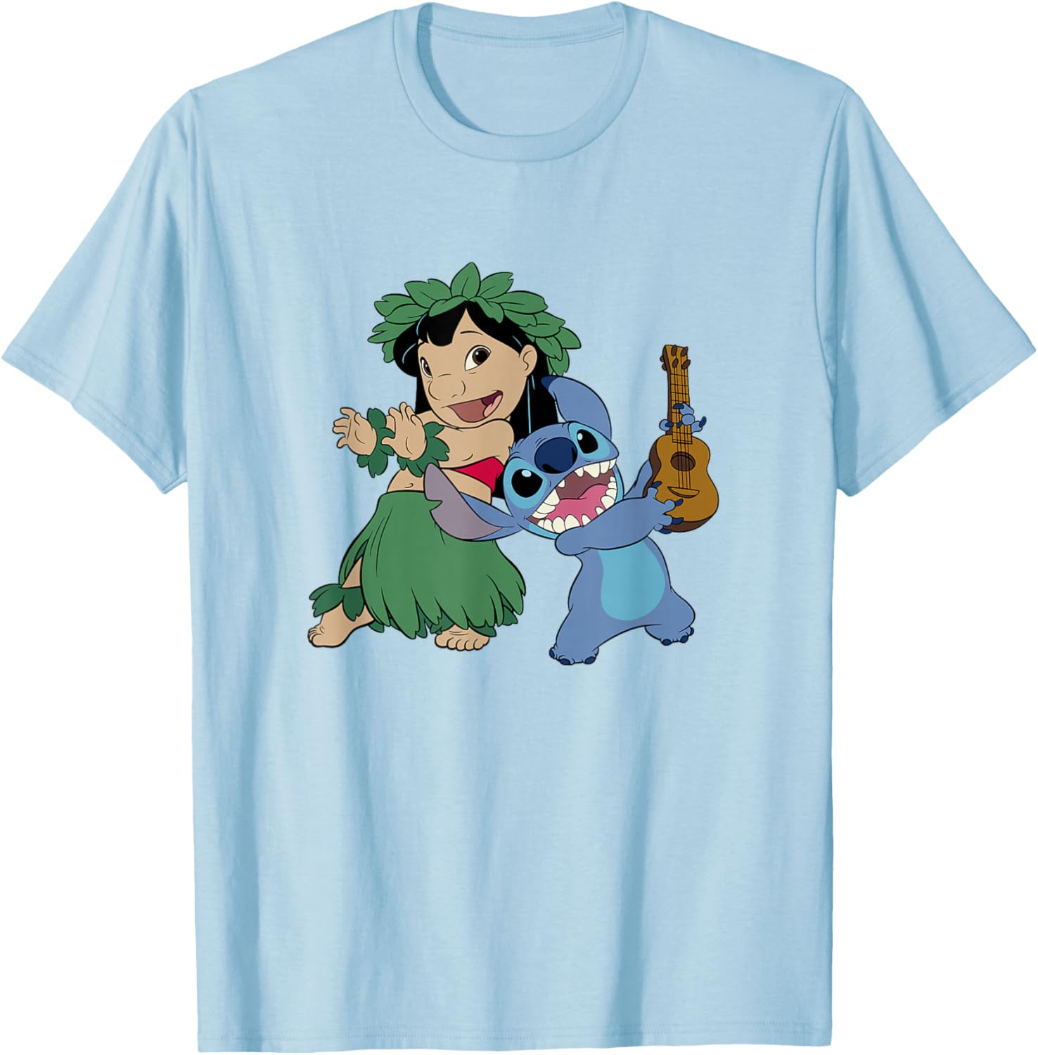 Disney Lilo & Stitch Tropical Hula Lessons Duo T-Shirt for Fun Adventures - 9