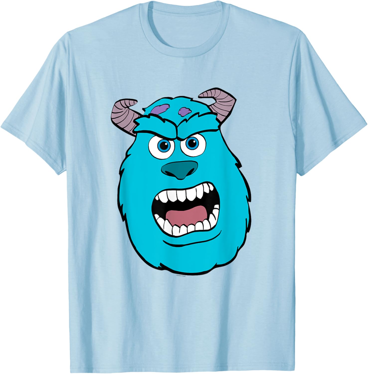 Monsters Inc Sulley Big Face Costume T-Shirt for Kids and Adults - 3
