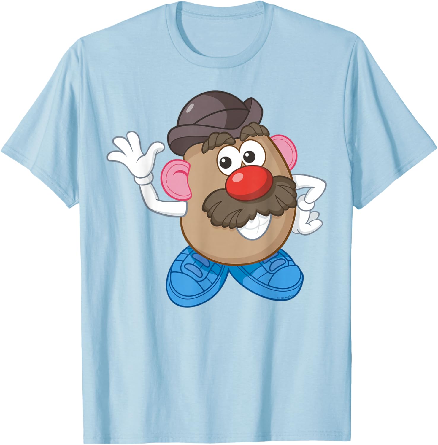 Mr Potato Head Simple Portrait T-Shirt Fun Kids Apparel and Gifts - 1