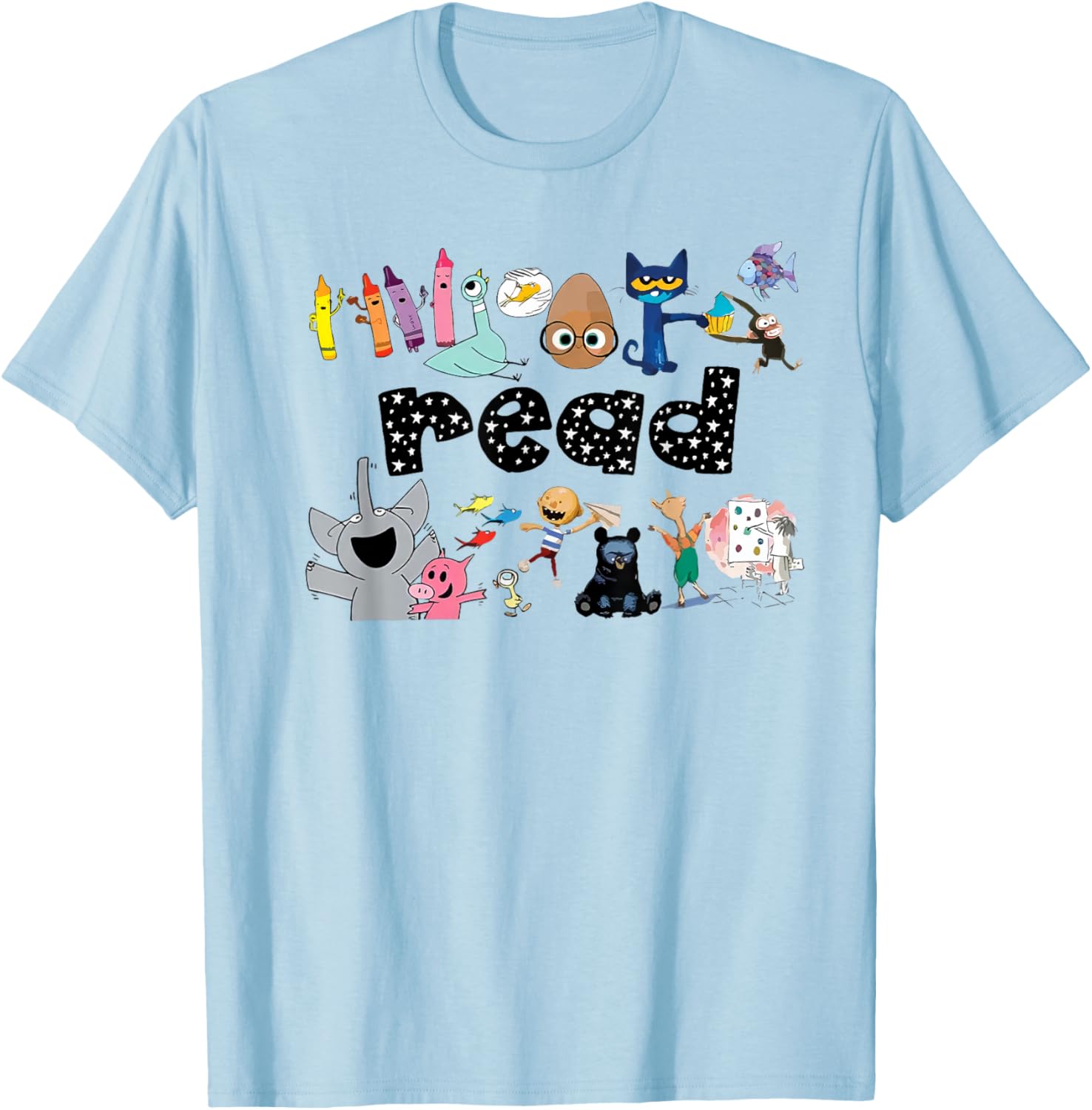 Read Children's Books Teacher T-Shirt for Book Lovers and Educators - 1