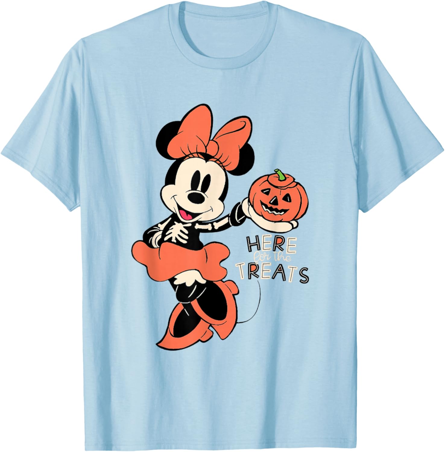 Disney Mickey Mouse Halloween Pumpkin T-Shirt for Kids and Adults - 1