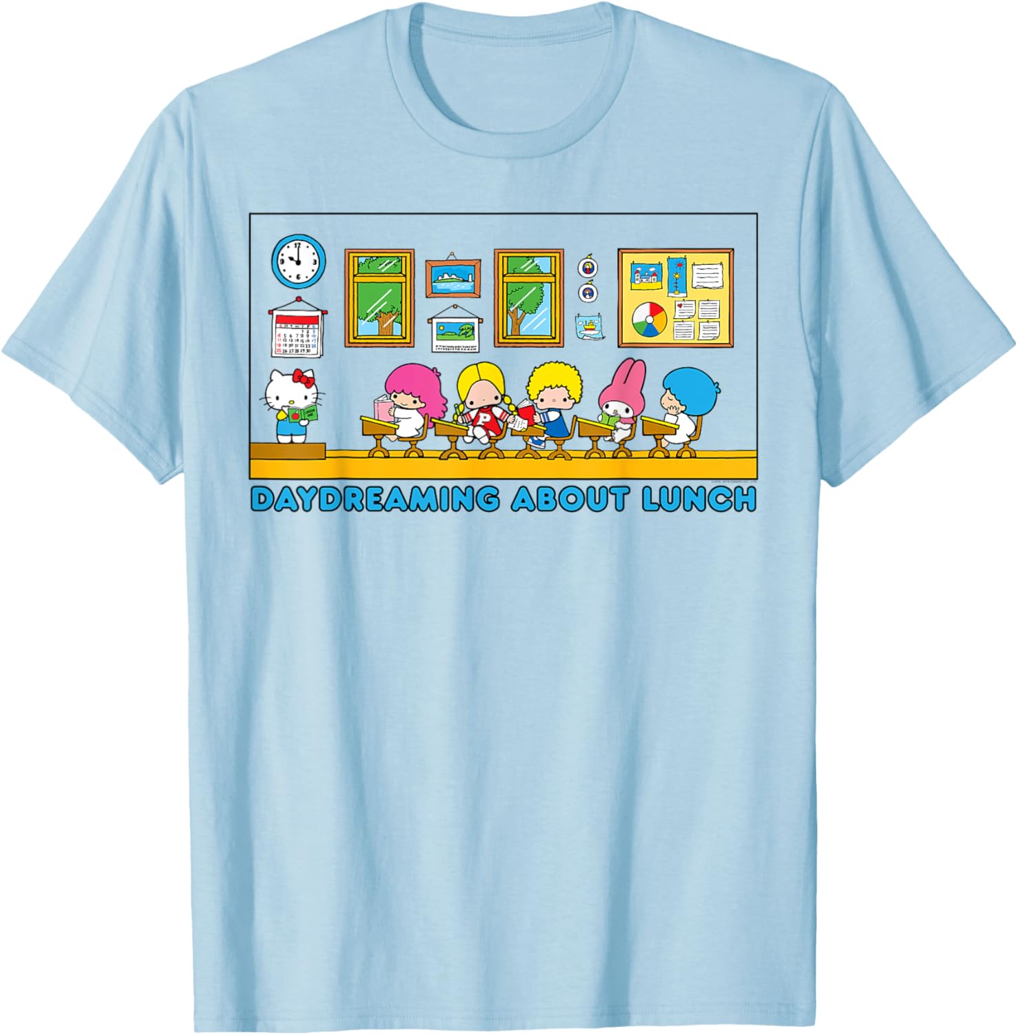 Hello Kitty and Friends Daydreaming Lunch T-Shirt for Fun Outfits - 16