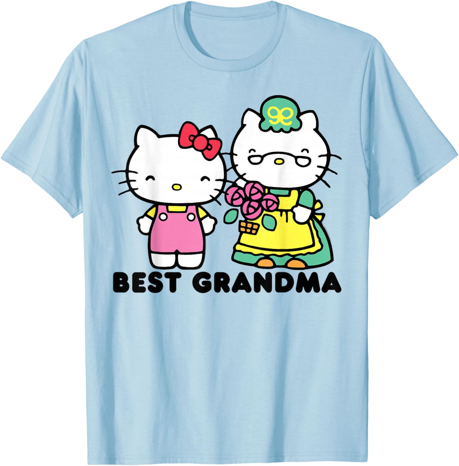 Hello Kitty Best Grandma T-Shirt Cute Gift for Grandmothers - 1