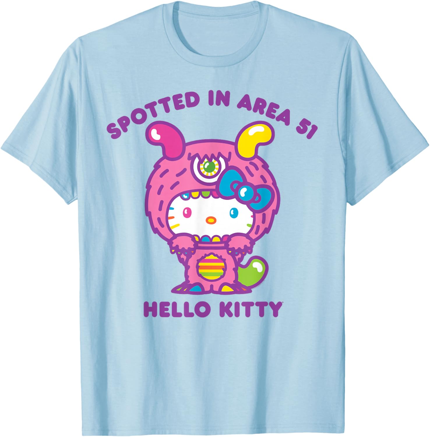 Hello Kitty Area 51 Alien Sighting T-Shirt for Fun Fashion Lovers - 2