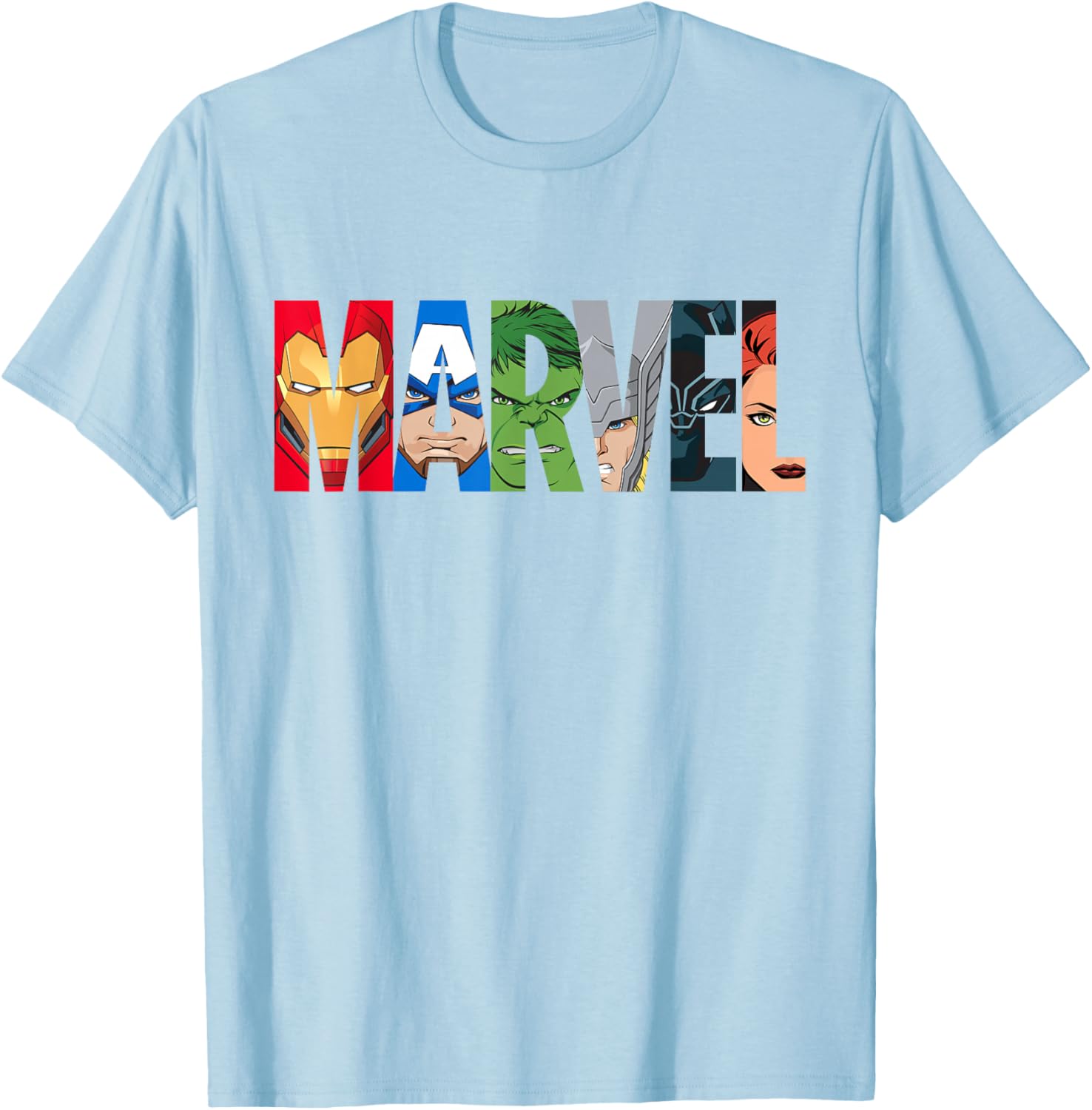 Marvel Avengers Super Heroes Logo T-Shirt for Fans and Collectors - 17