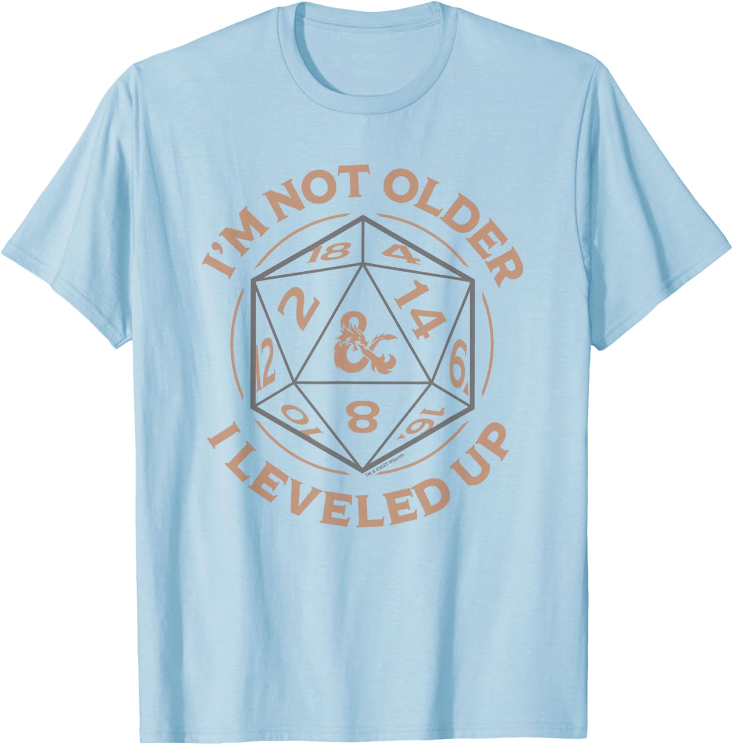 Dungeons and Dragons Birthday Level Up T-Shirt for Gamers and Fans - 5