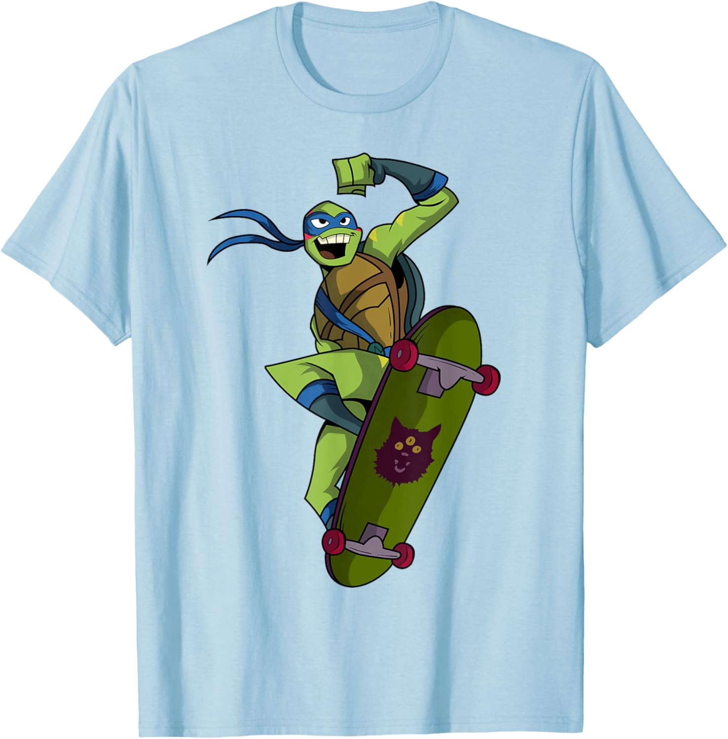 Mademark Teenage Mutant Ninja Turtles Leonardo Skateboard T-Shirt for Kids - 21
