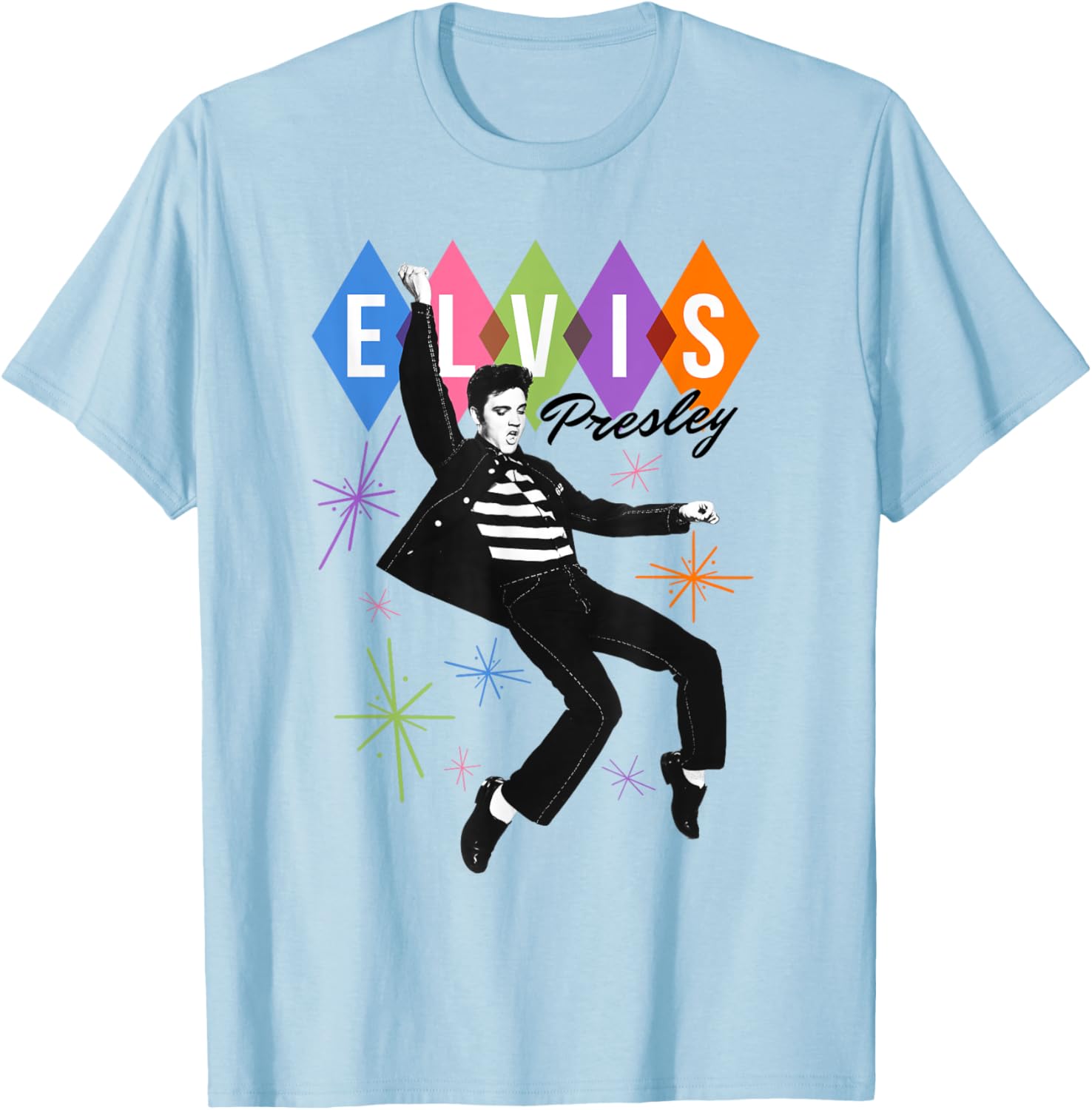 Elvis Presley Official Dancing Star T-Shirt - Vintage Style Music Apparel - 15