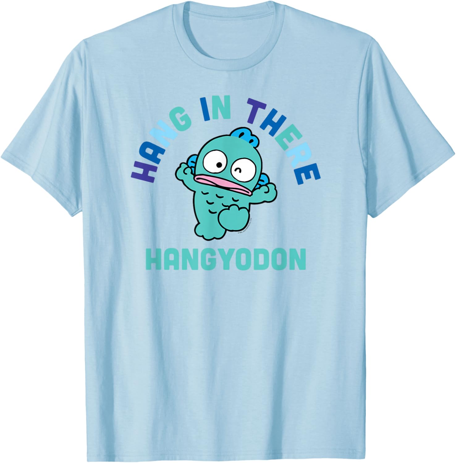 Hangyodon Hang in There T-Shirt Cute Graphic Tee for Everyday Wear - 8