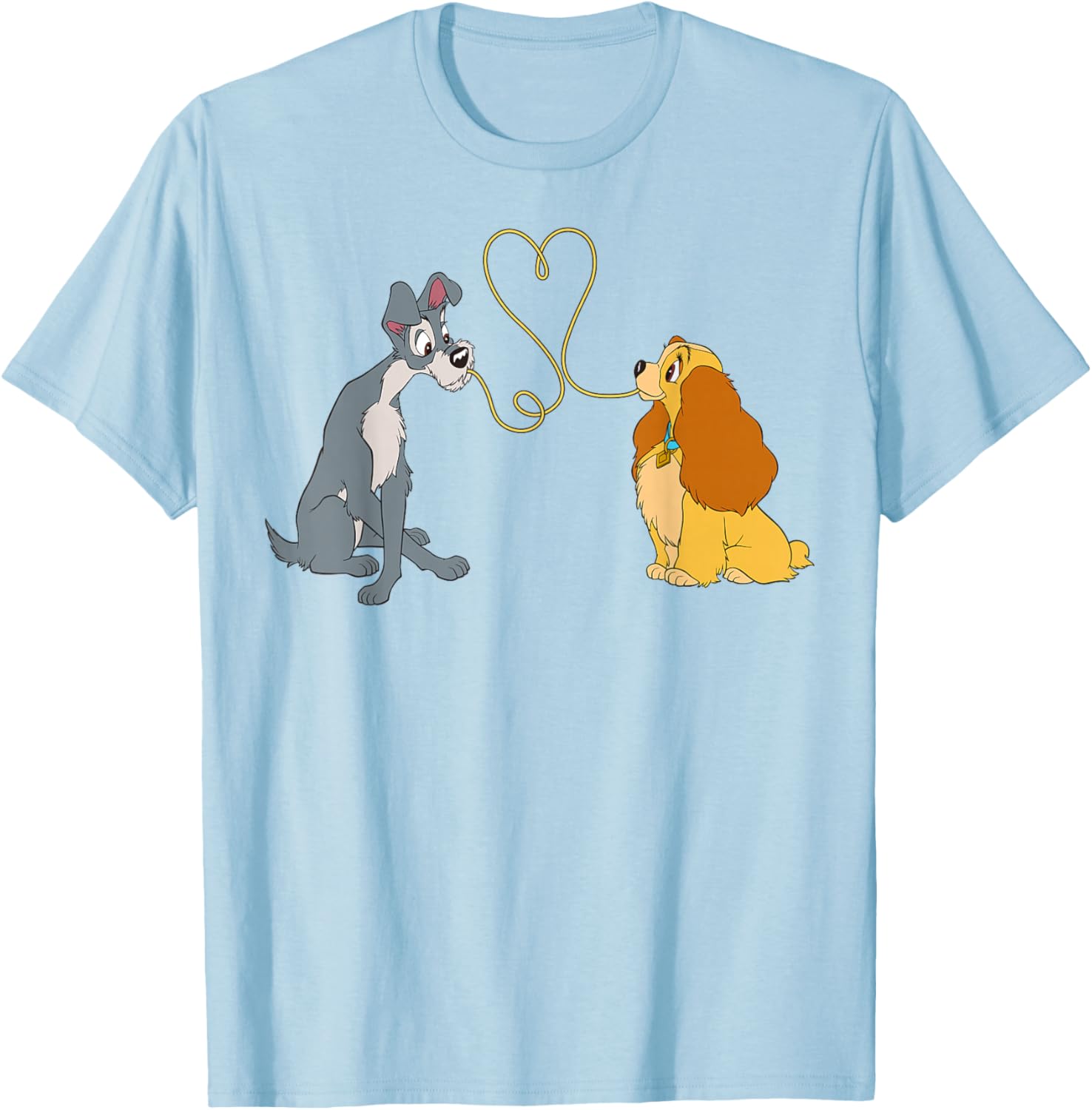 Disney Lady and The Tramp Bella Notte T-Shirt for Fans of Classic Romance - 10