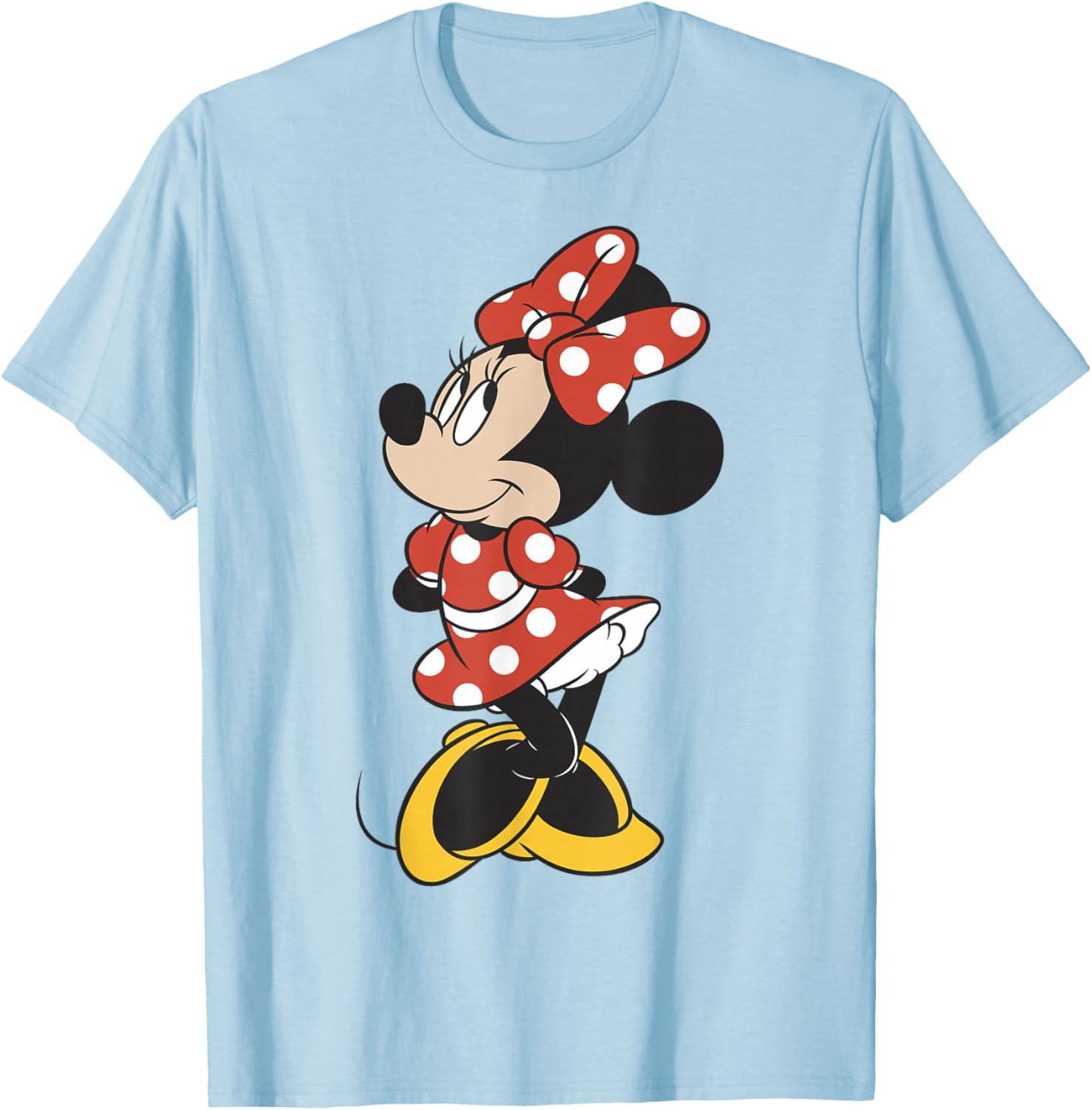 Disney Mickey and Friends Minnie Mouse Portrait Short Sleeve T-Shirt - 3