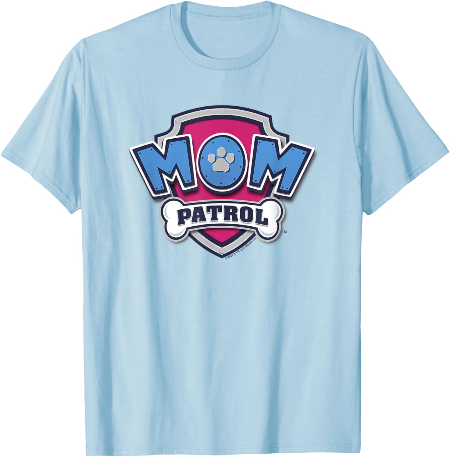 Paw Patrol Mothers Day Badge T-Shirt for Super Moms in Style - 1