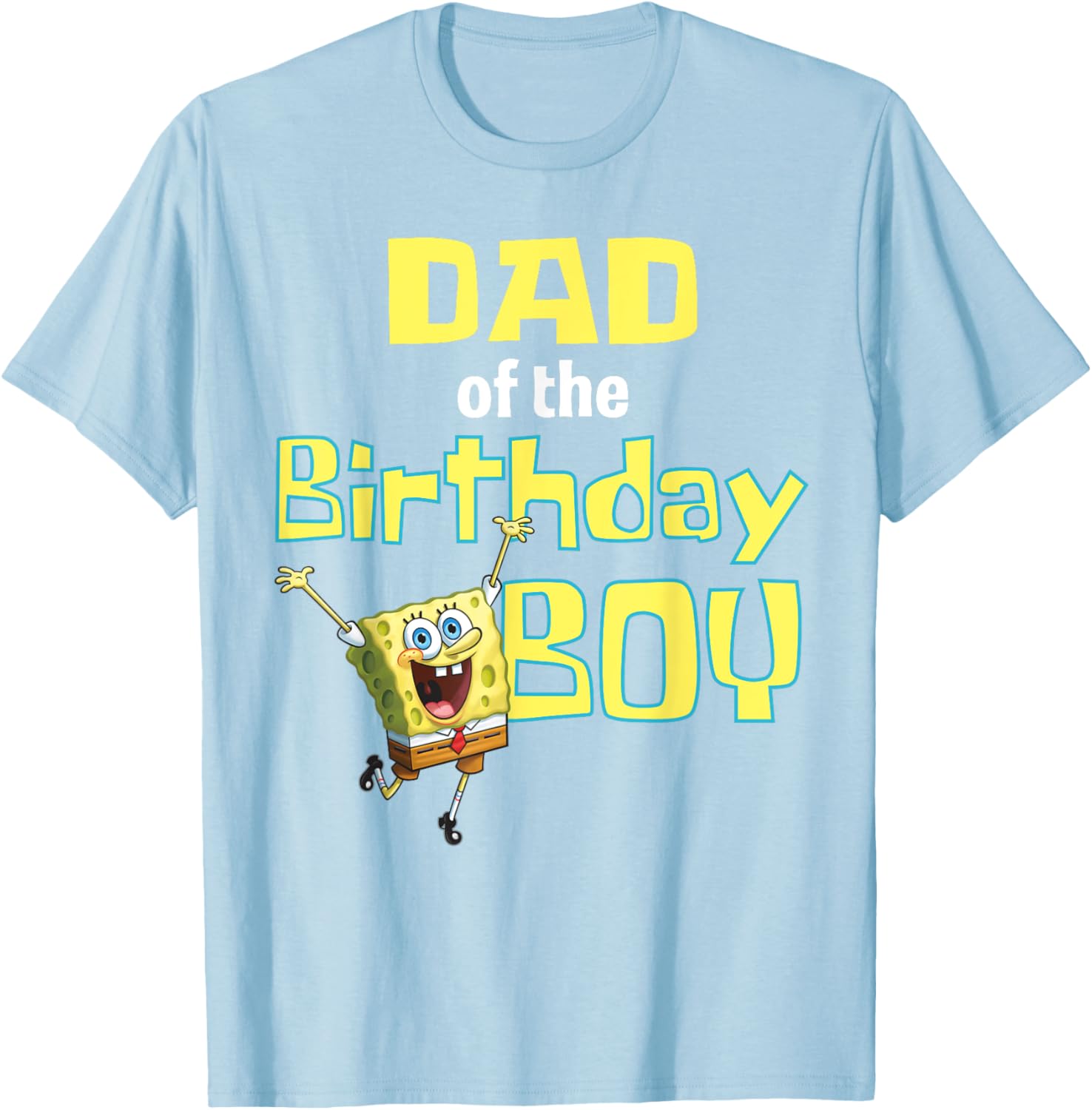 SpongeBob SquarePants Dad Of The Birthday Boy T-Shirt Fun Gift Idea - 21