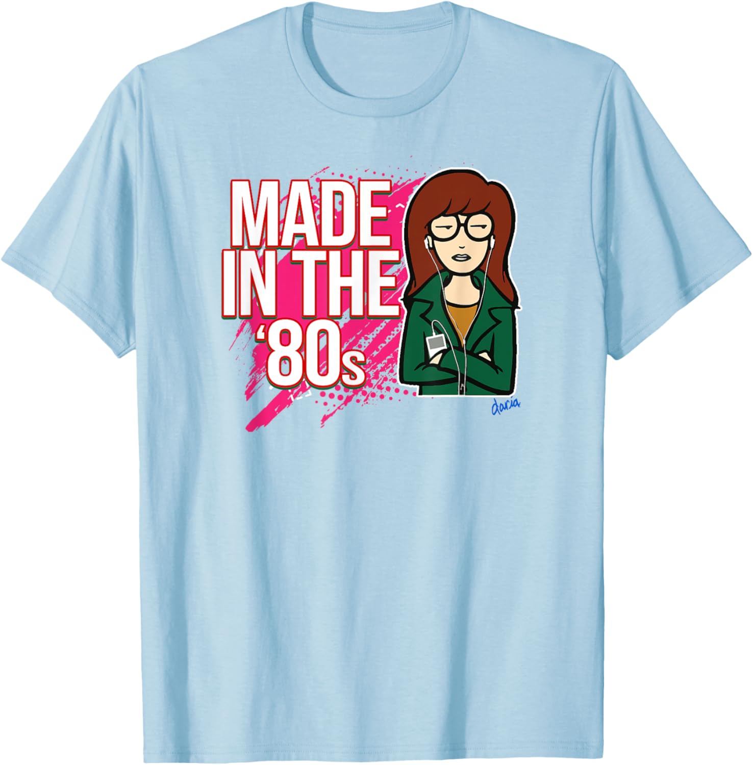 Mademark x Daria Retro 80s T-Shirt for Vintage Style Enthusiasts - 7