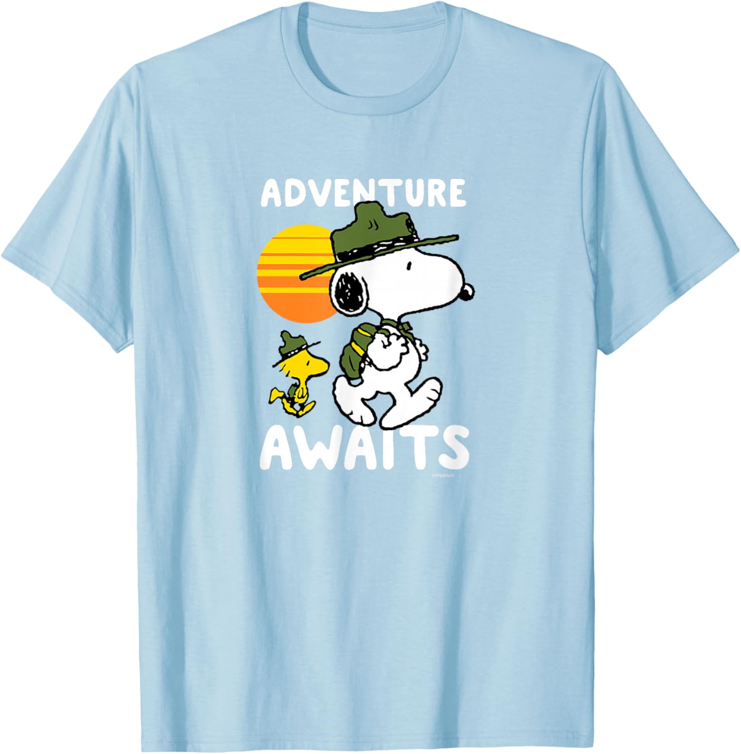 Peanuts Snoopy Adventure Awaits T-Shirt for Fun-Loving Fans - 1