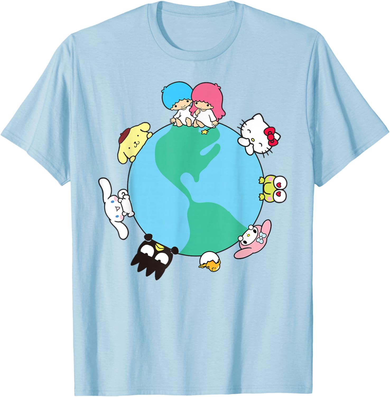 Hello Kitty and Friends Sanrio Earth T-Shirt for Fun and Fashion Lovers - 7