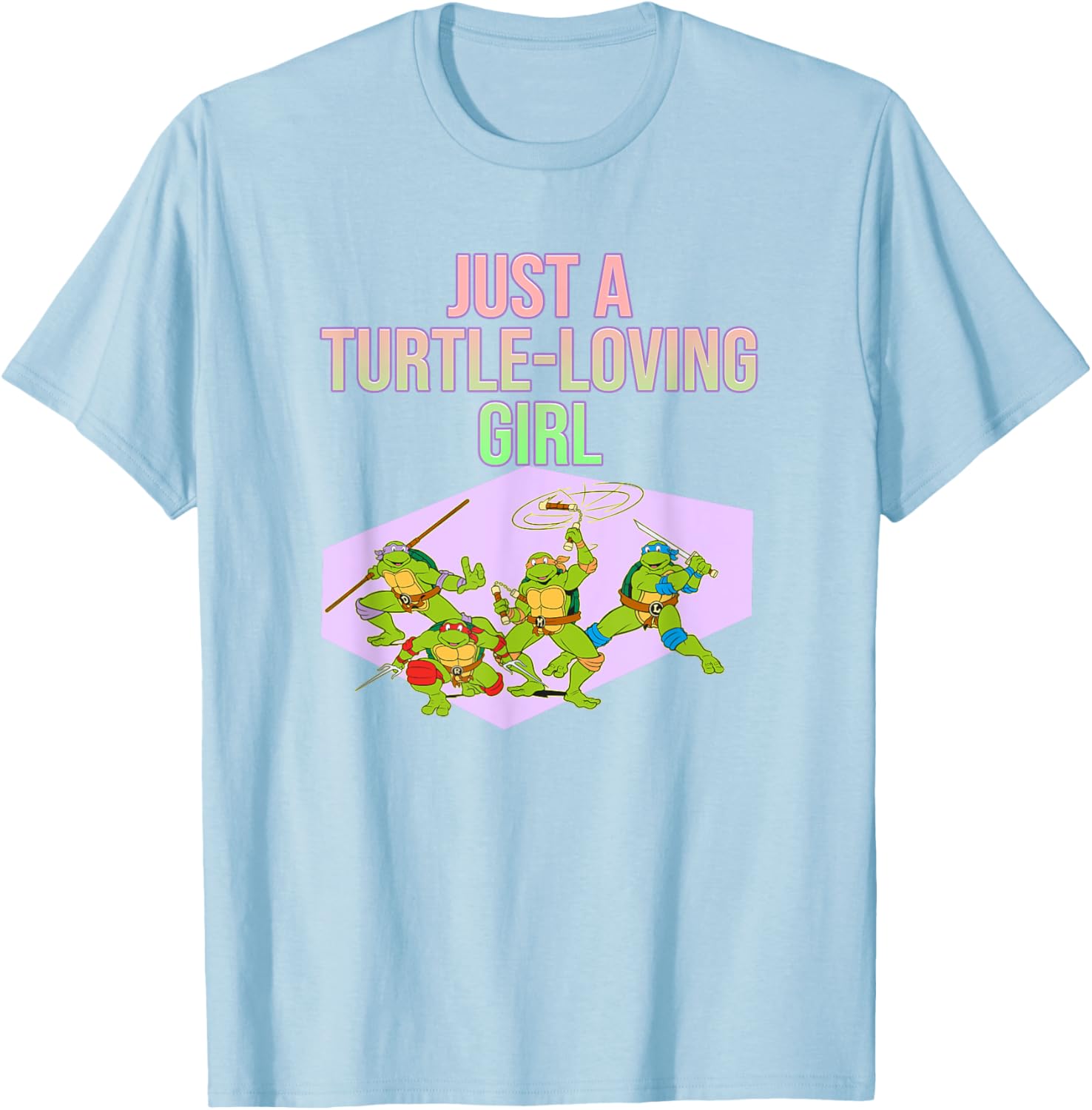 Mademark Teenage Mutant Ninja Turtles Turtle-Loving Girl T-Shirt - 1
