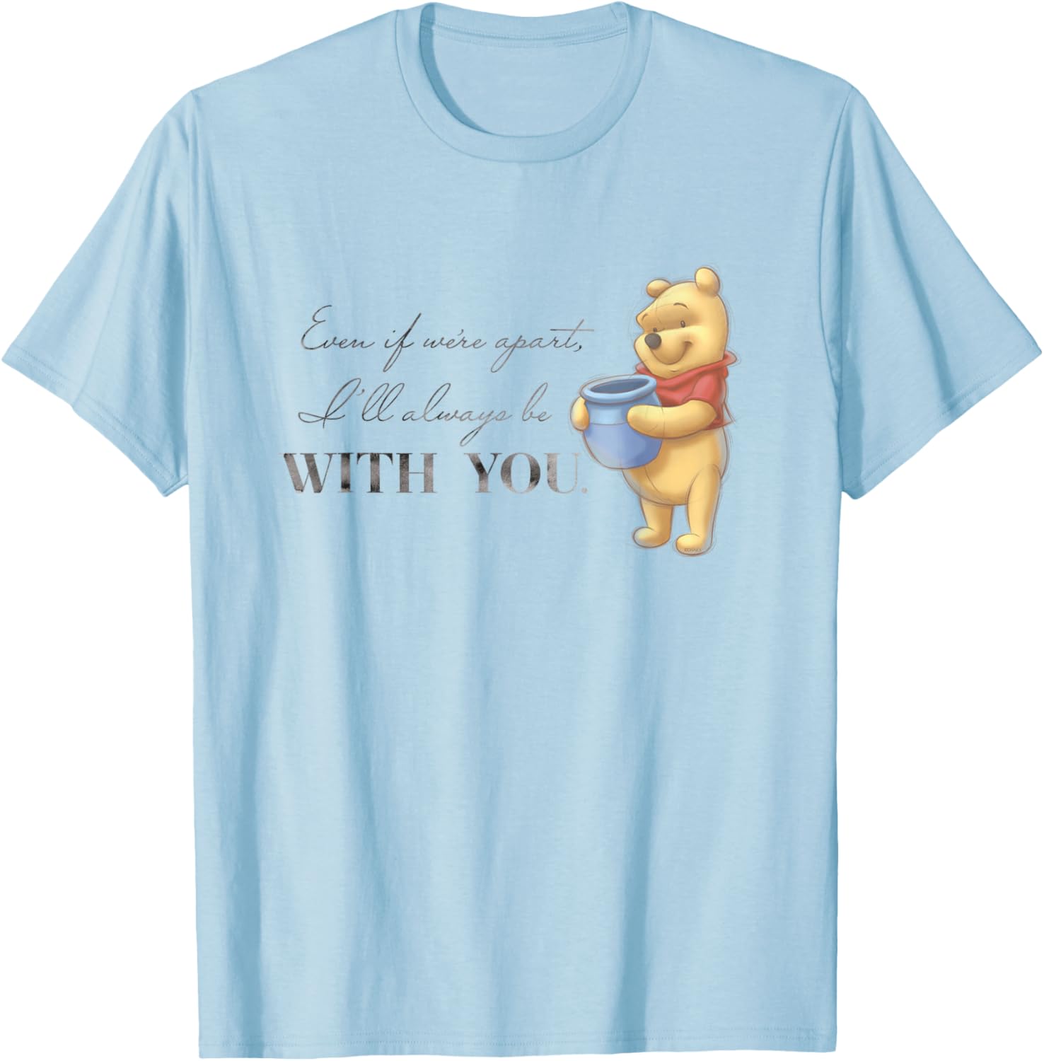 Disney 100 Anniversary Winnie the Pooh Quote T-Shirt for Fans - 6