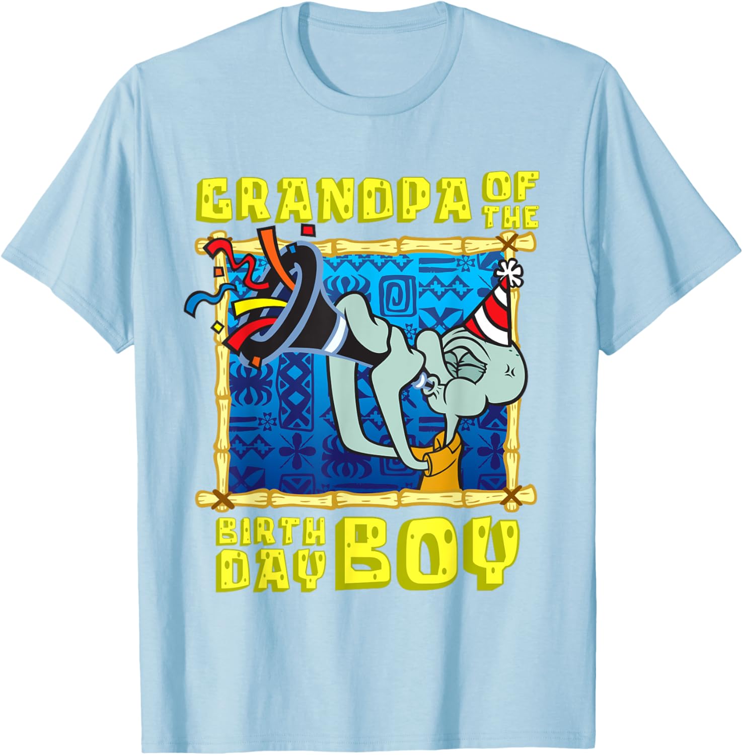 Mademark SpongeBob SquarePants Grandpa of the Birthday Boy T-Shirt - 19