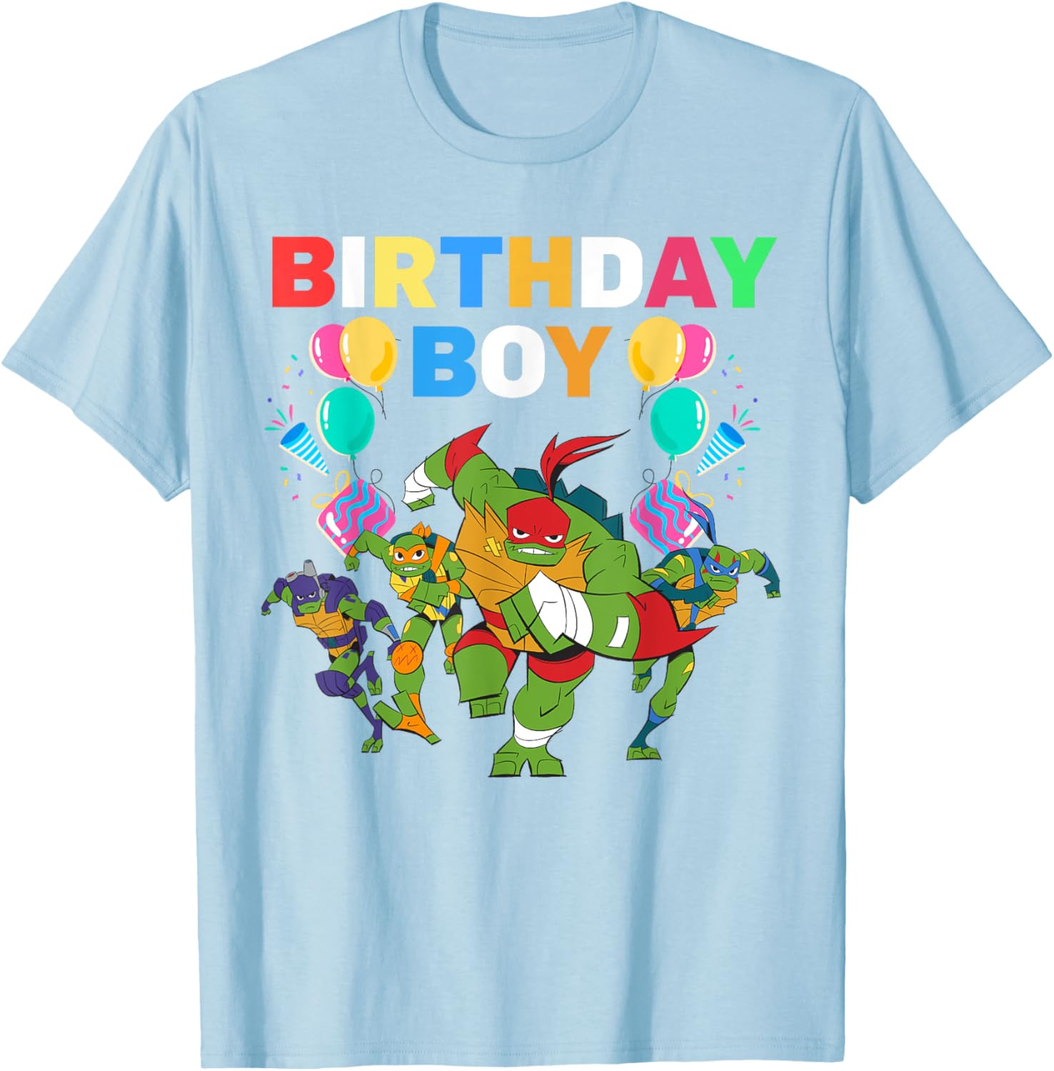 Teenage Mutant Ninja Turtles Birthday Boy T-Shirt Gift for Fans - 13
