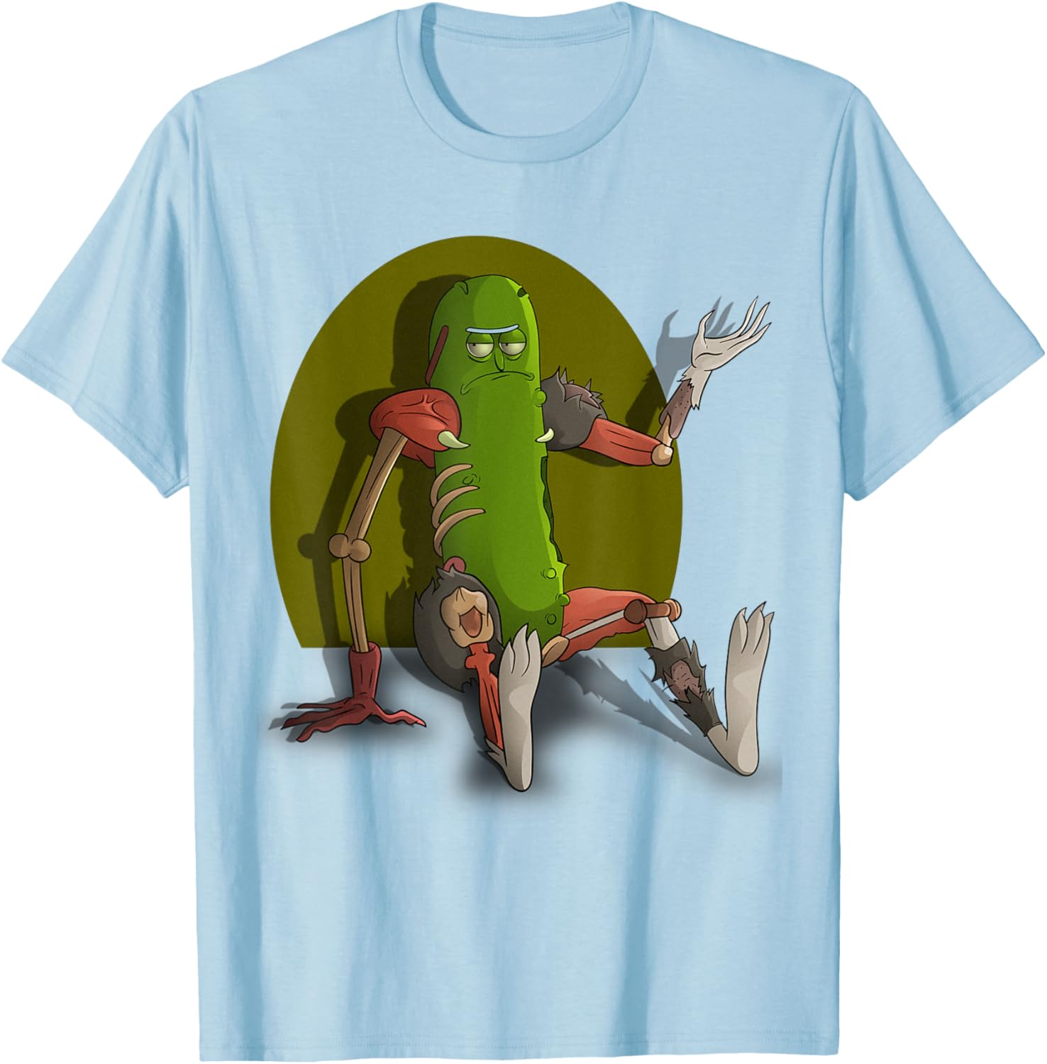 Mademark x Rick and Morty Pickle Rick Interview T-Shirt for Fans - 22