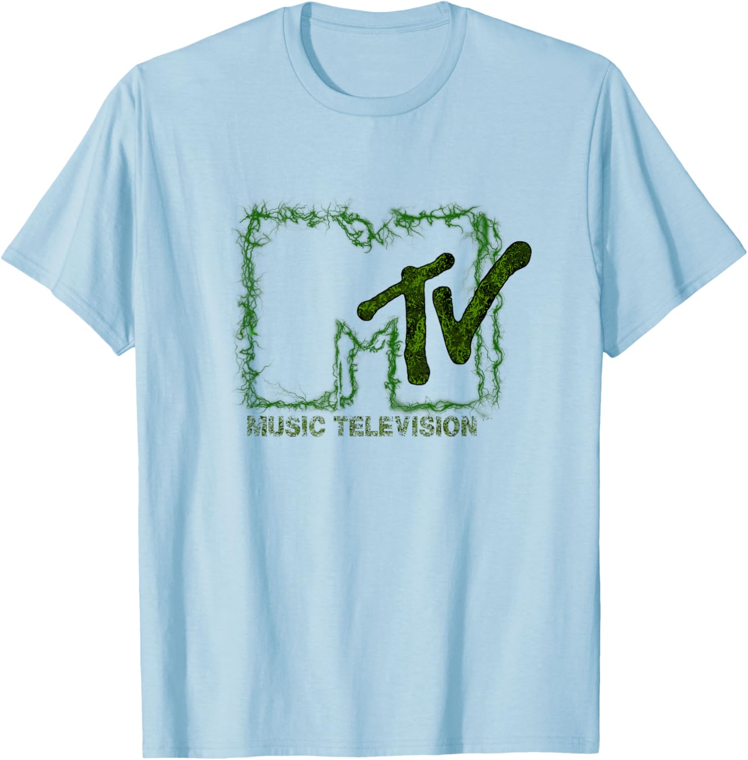 Mademark x MTV Eco-Friendly T-Shirt with Electric Green Logo Design - 10