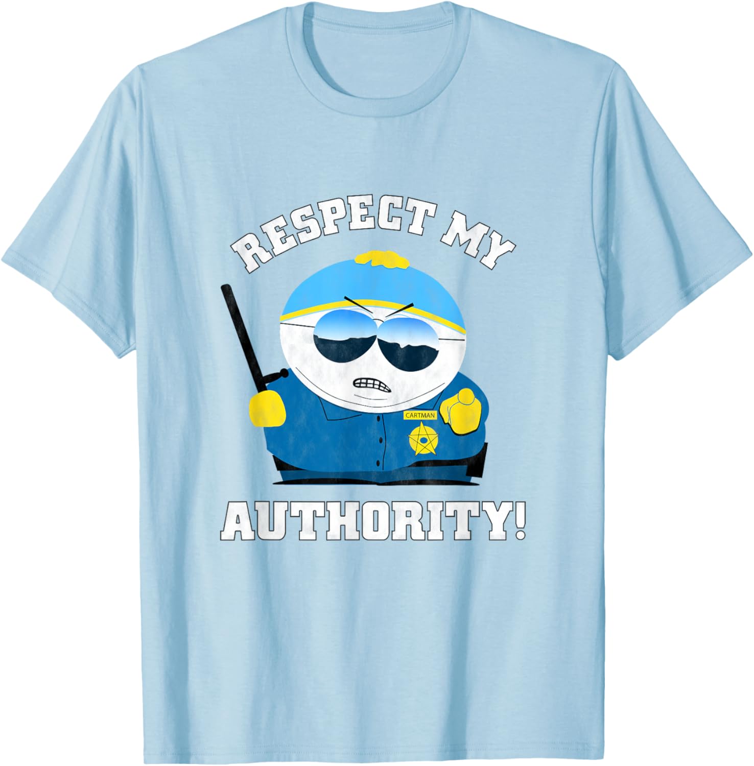 South Park Officer Cartman T-Shirt Fun Apparel for Fans and Collectors - 15
