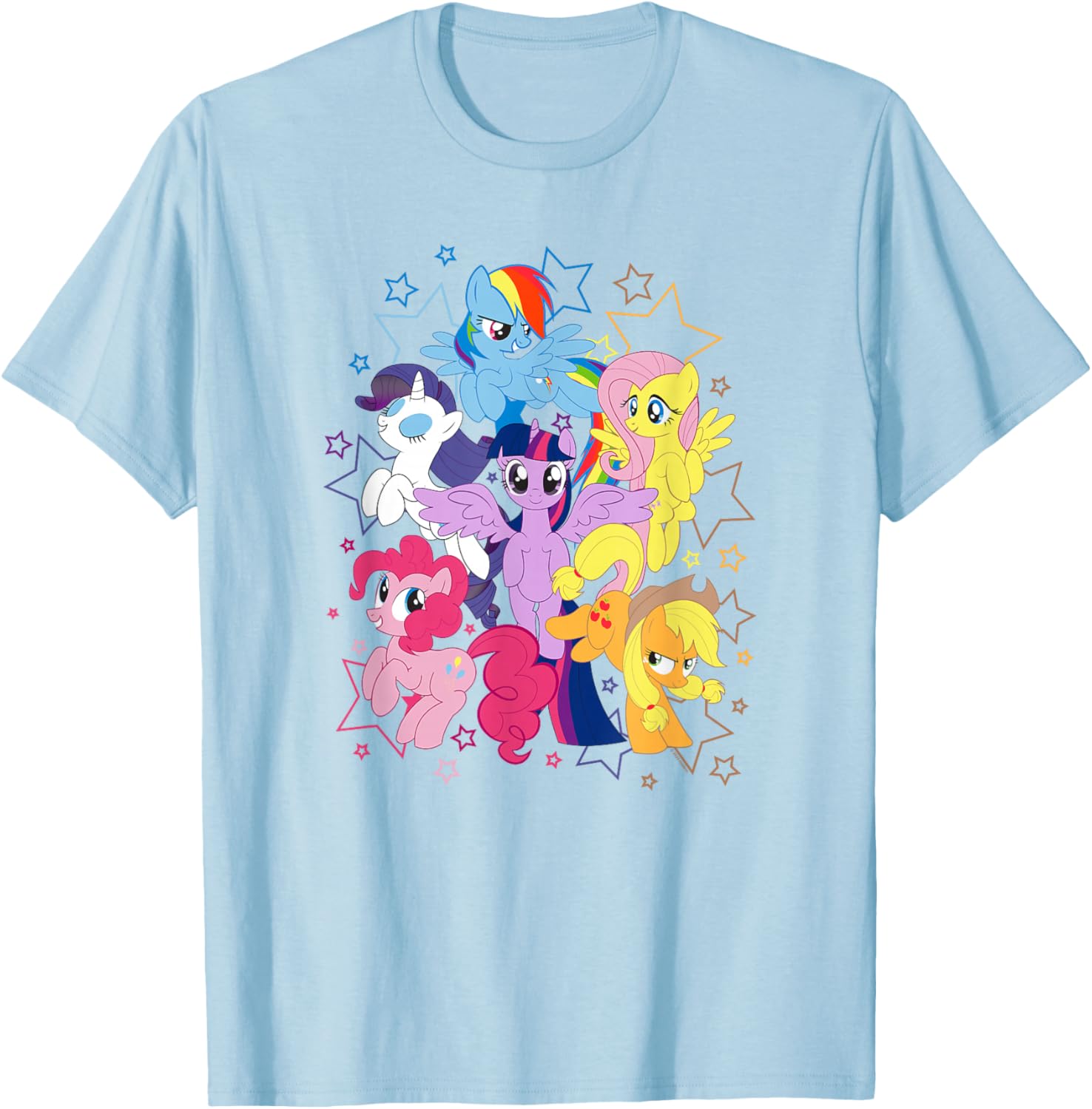My Little Pony Friendship Is Magic Starry Group Shot T-Shirt for Fans - 5