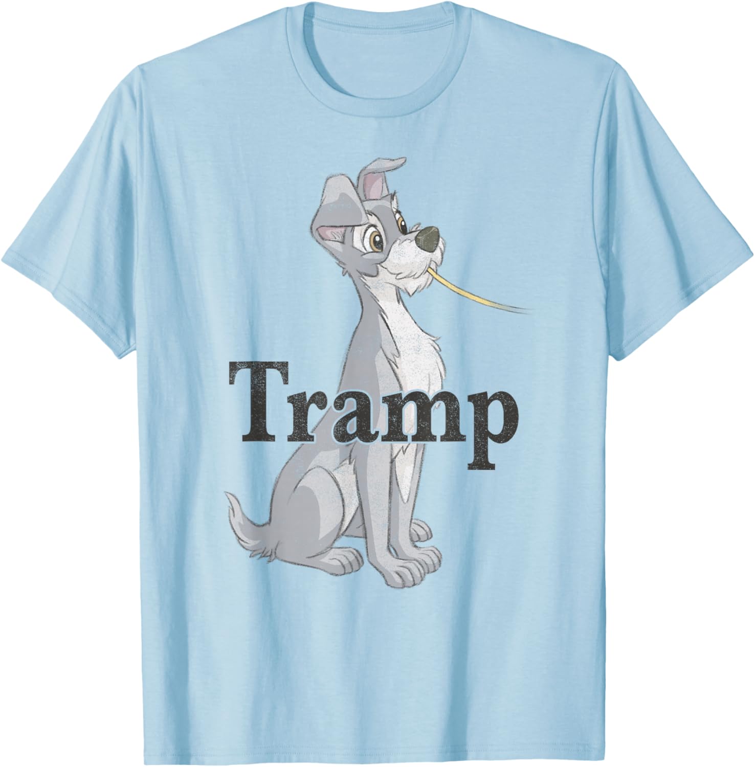 Disney Lady and the Tramp Spaghetti Couples T-Shirt for Fun Lovers - 10