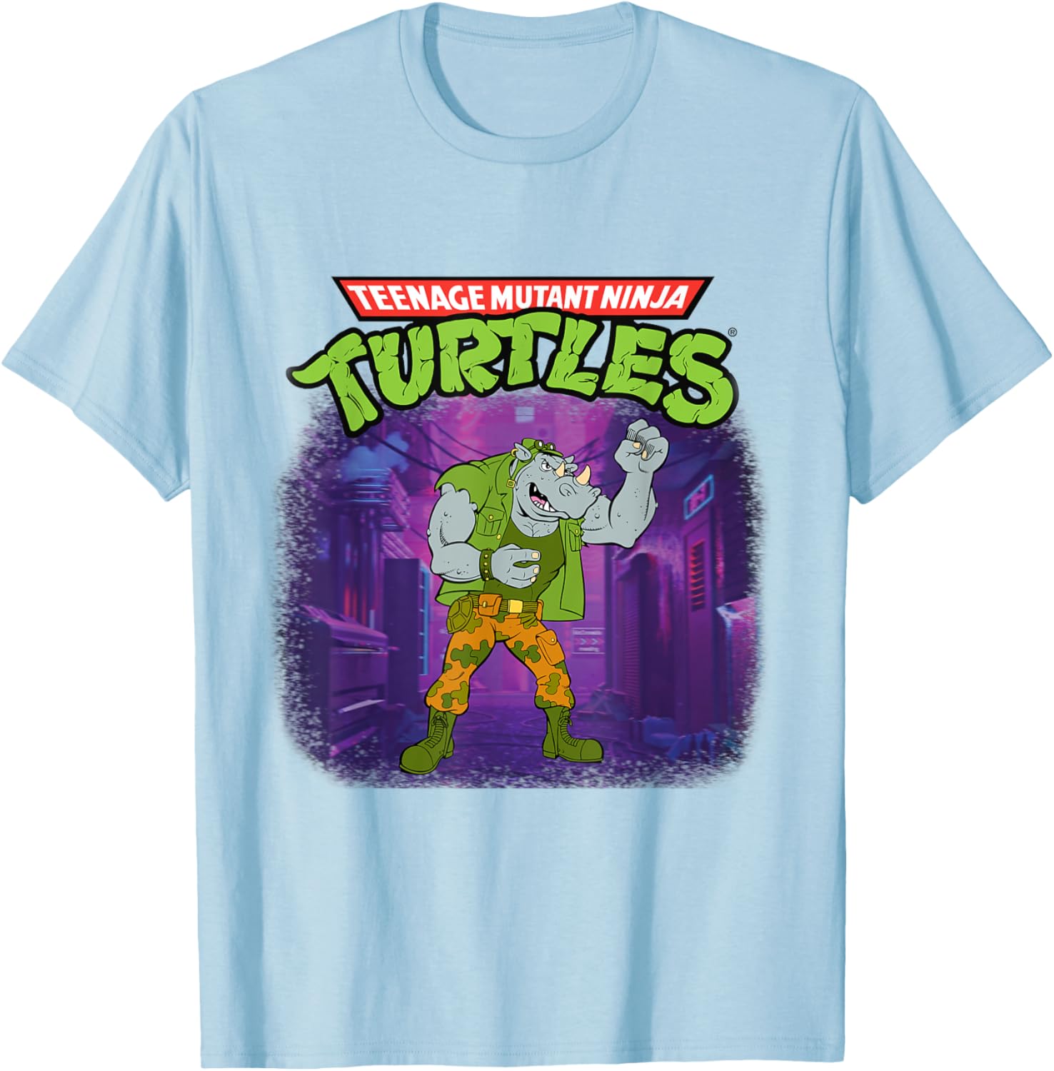 Mademark TMNT Rocksteady Rhino T-Shirt for Teenage Mutant Ninja Turtles Fans - 3