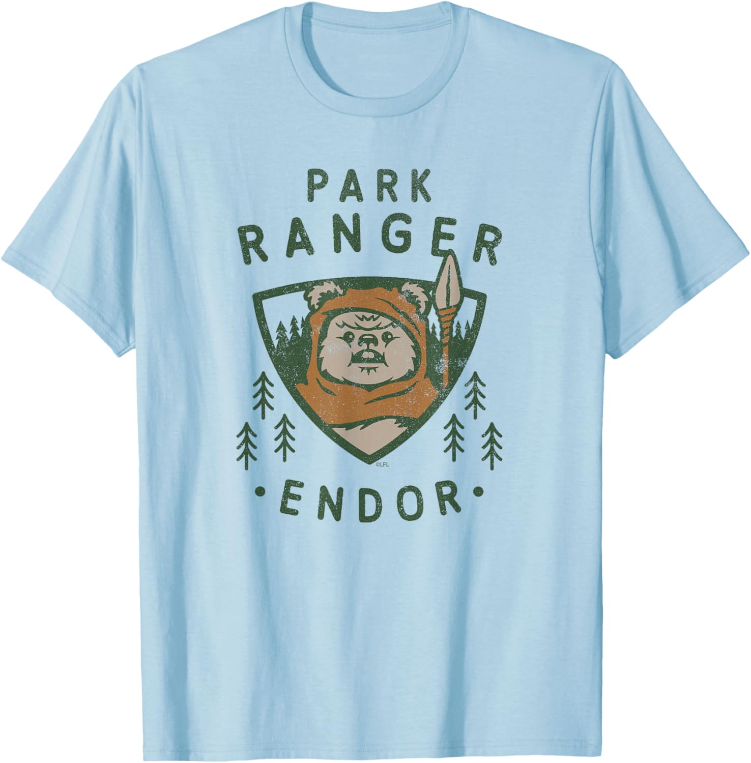 Ewok Park Ranger Endor T-Shirt for Star Wars Fans - Adventure Awaits! - 4