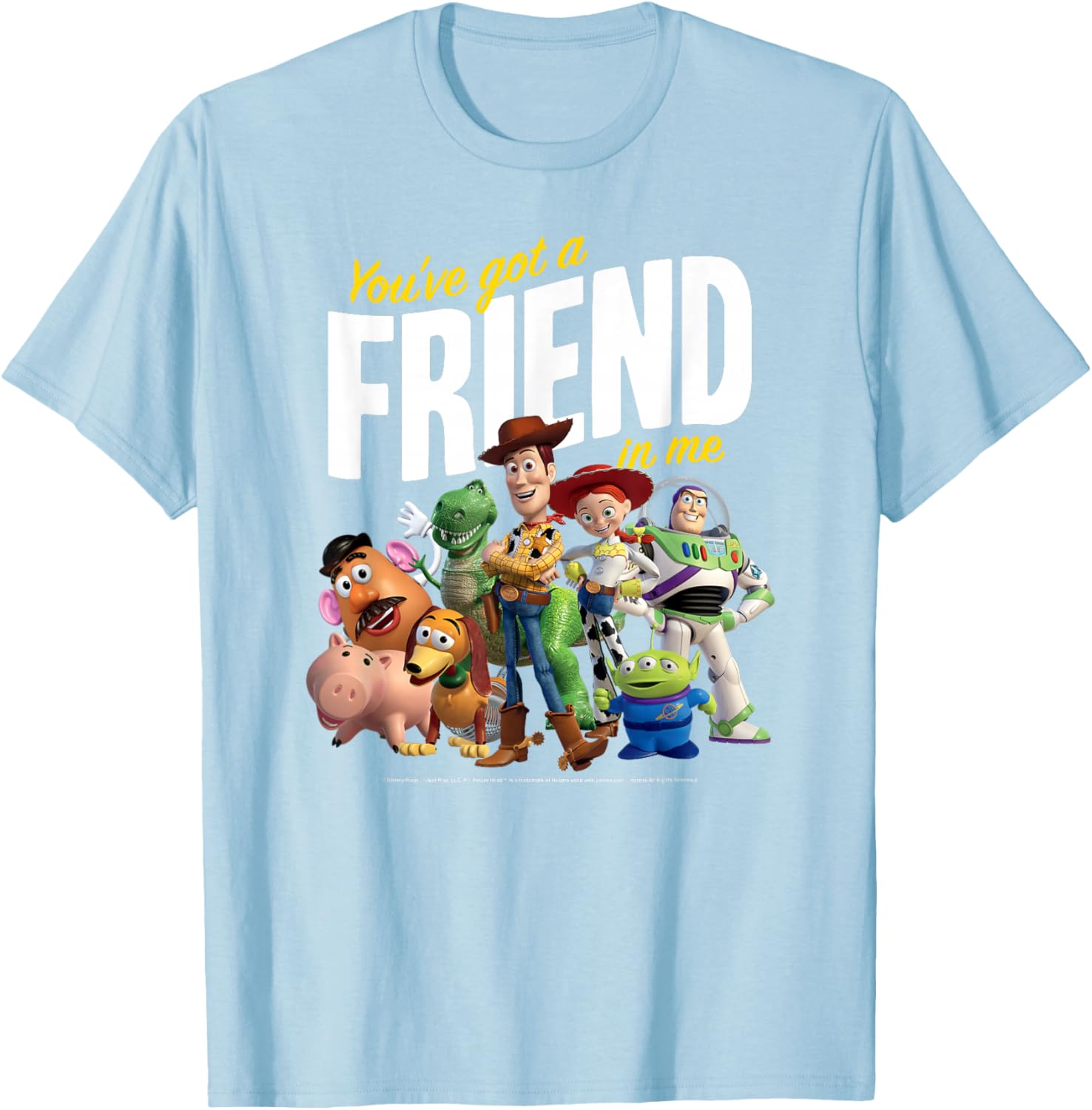 Toy Story You've Got a Friend In Me T-Shirt for Kids and Adults - 6