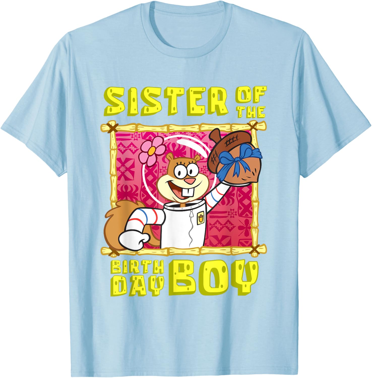 Mademark SpongeBob Sister Birthday Gift T-Shirt for Girls Fun Design - 9