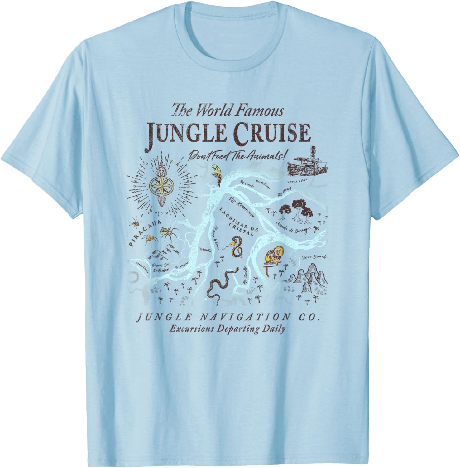 Disney Jungle Cruise T-Shirt Perfect for Adventures and Day Trips - 4