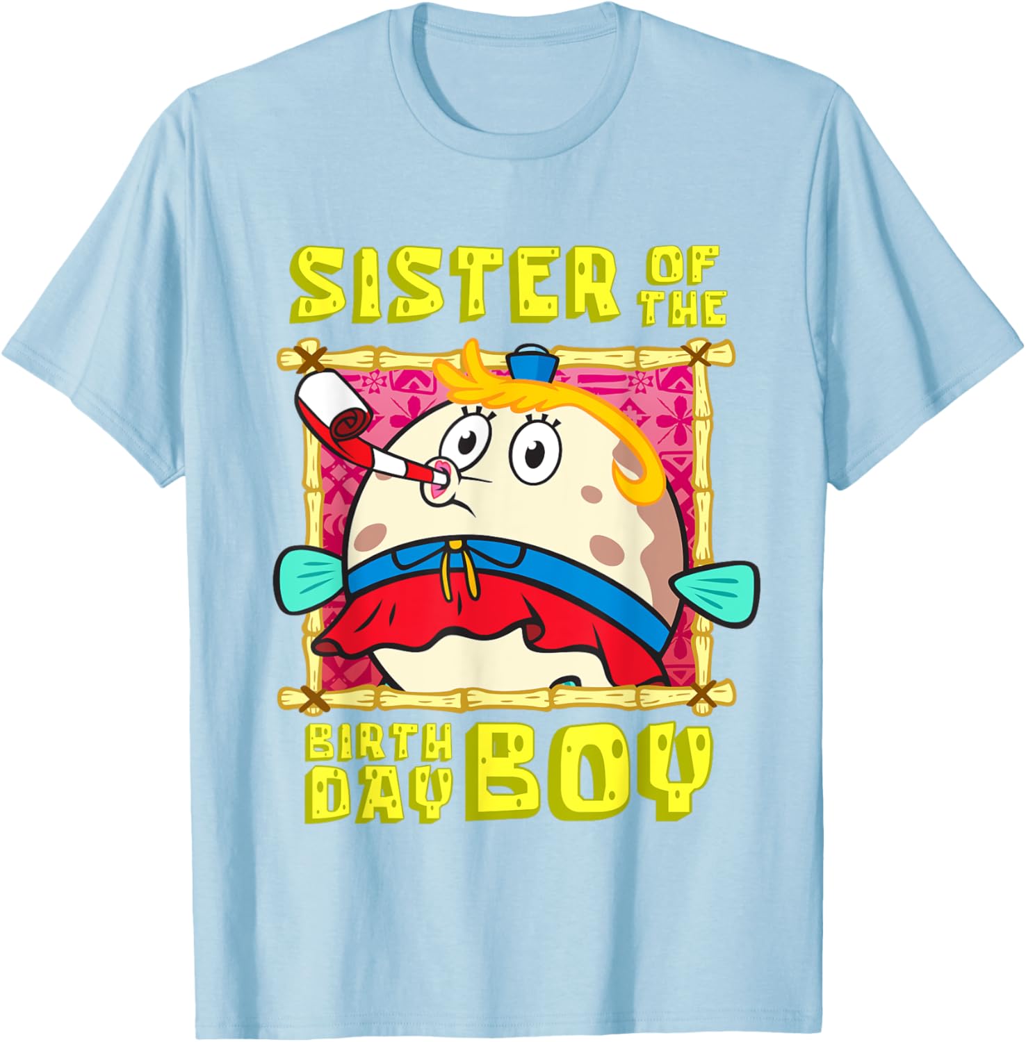 Mademark x SpongeBob SquarePants Mrs Puff Gift T-Shirt for Girls - 5