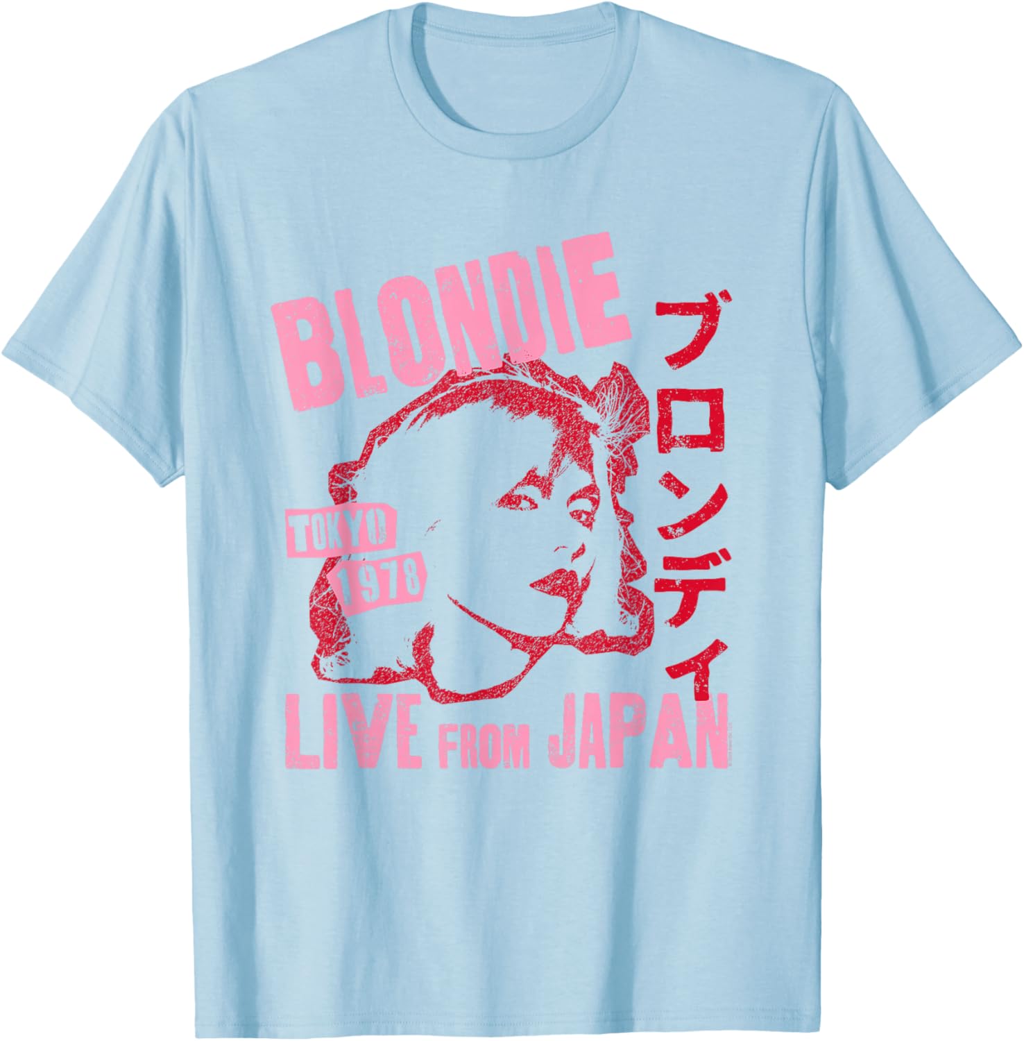 Blondie Live from Japan Vintage Band T-Shirt for Music Lovers - 1