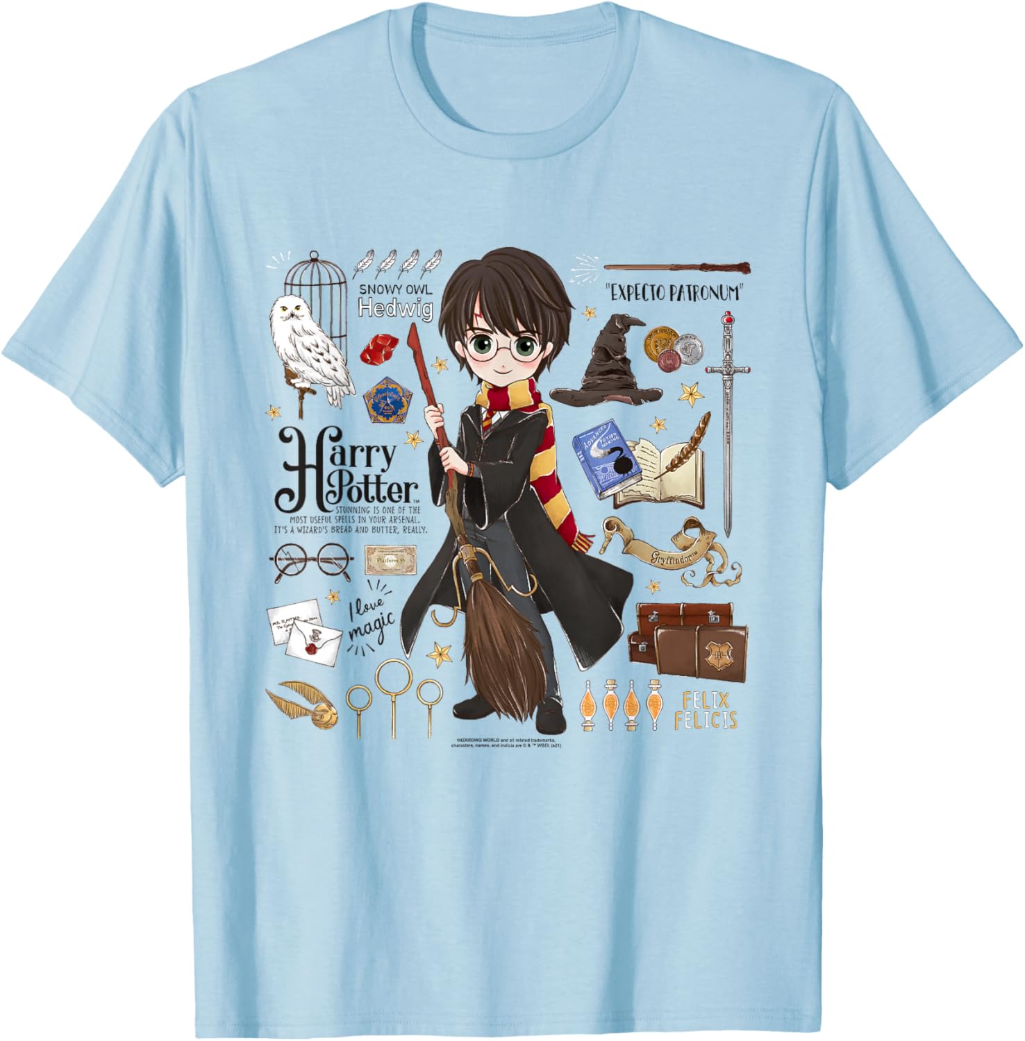 Harry Potter Everything T-Shirt for Fans - Magical Clothing & Accessories - 8