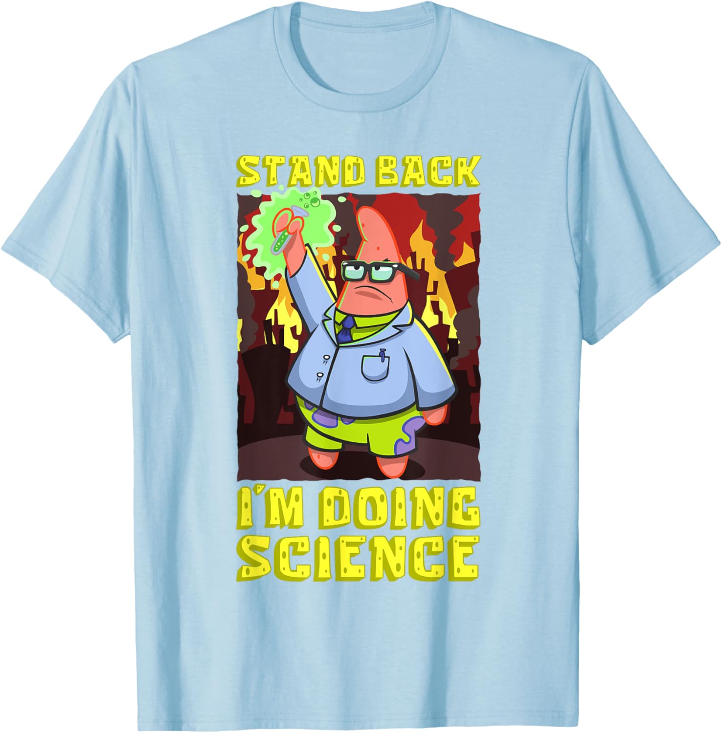 Mademark x SpongeBob SquarePants Science Experiment T-Shirt for Kids - 17