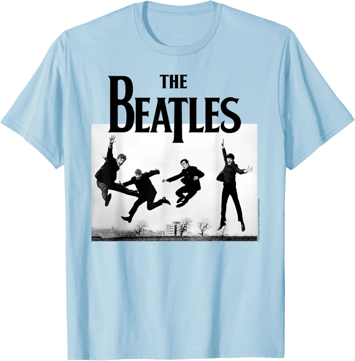 The Beatles Jump at Sefton Park T-Shirt for Music Fans and Collectors - 8