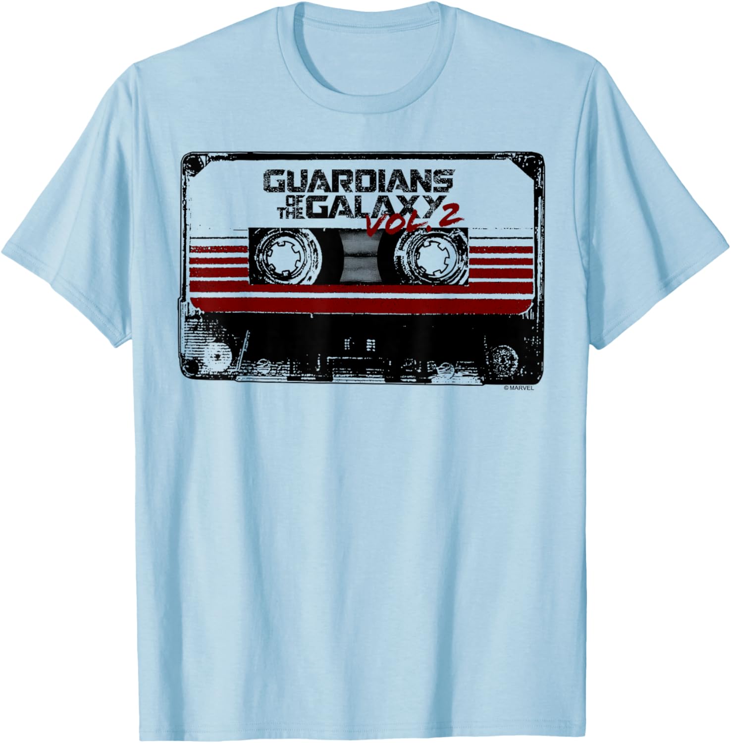 Marvel Guardians of the Galaxy Vol 2 Awesome Mix Tape Logo T-Shirt - 3