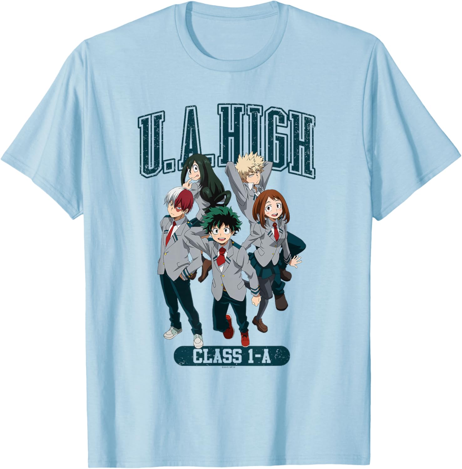 My Hero Academia UA Class 1A Uniform Anime T-Shirt for Fans - 5