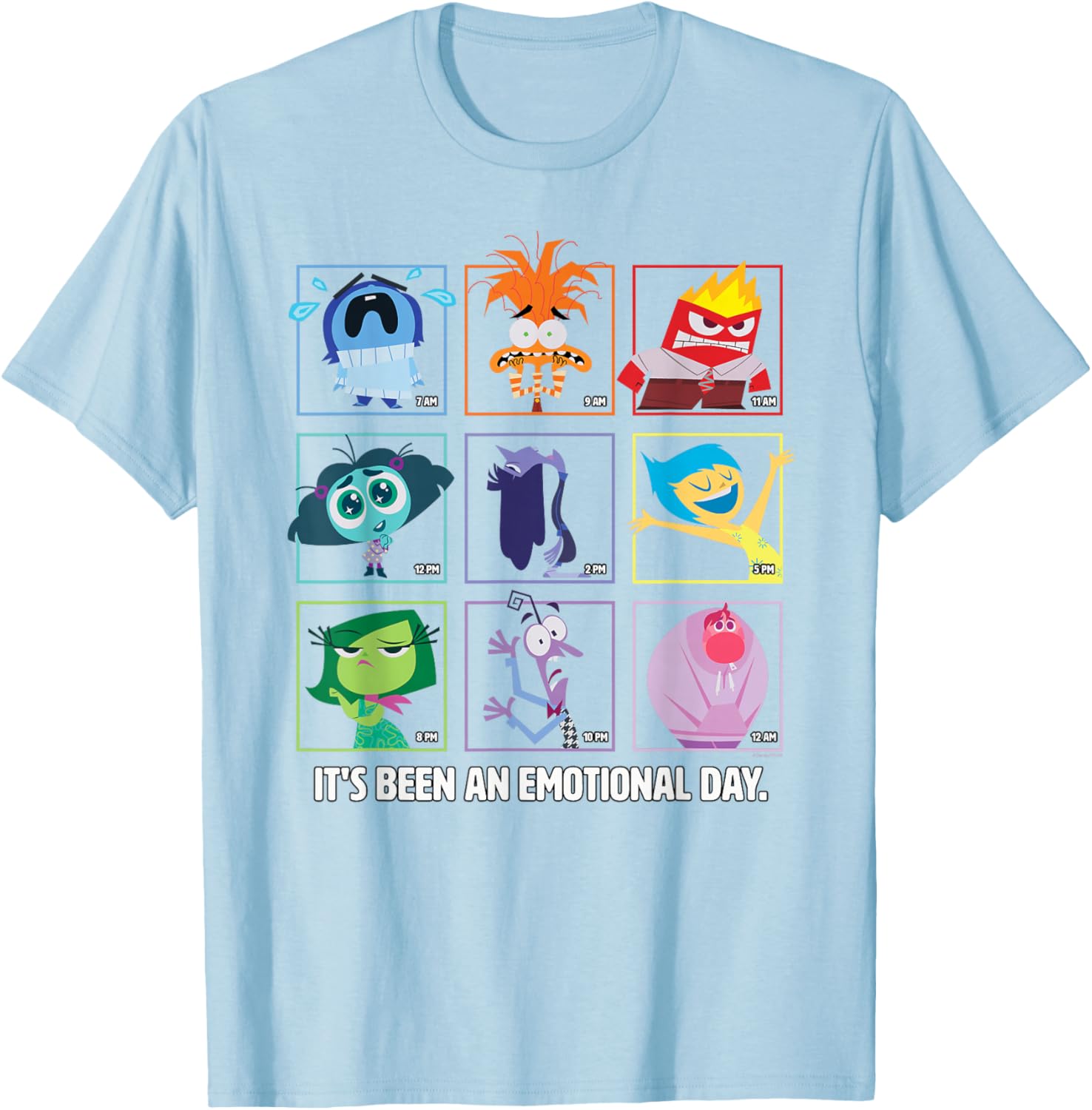 Inside Out 2 Emotions T-Shirt for Disney Fans - Fun & Stylish Apparel - 1